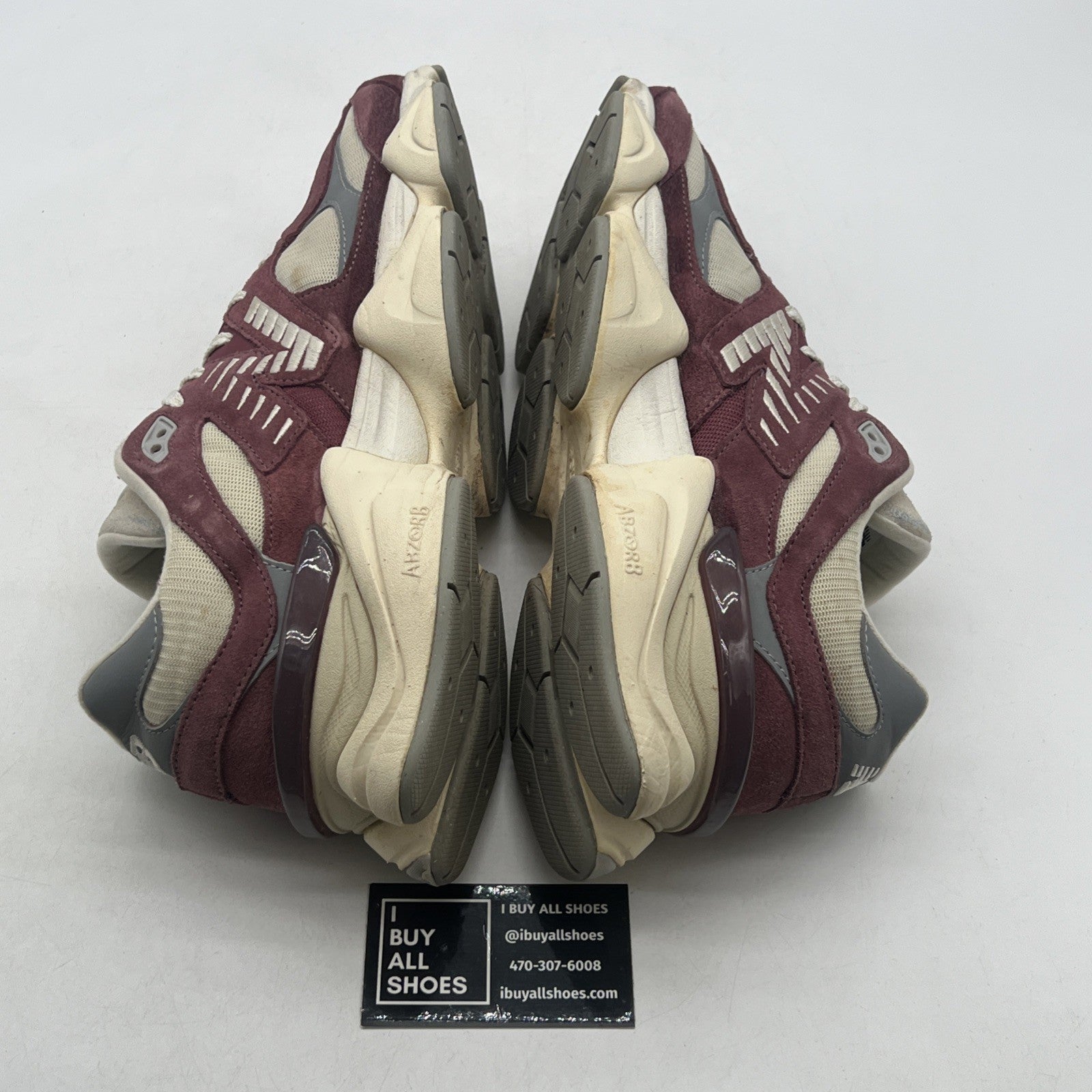 Size 12 - New Balance 9060 Washed Burgundy (U9060VNA)