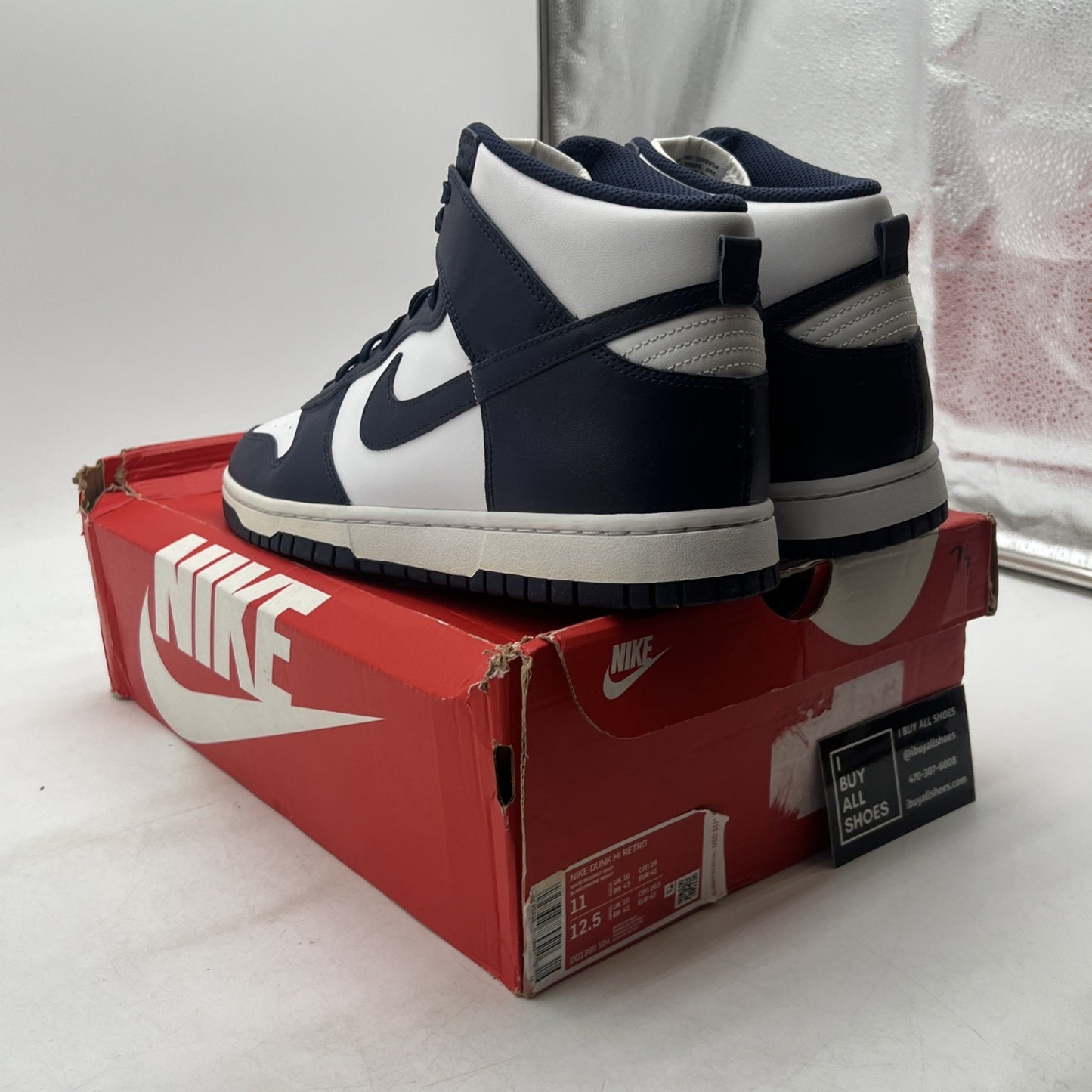 Size 11 - Nike Dunk High Midnight Navy (DD1399-104)