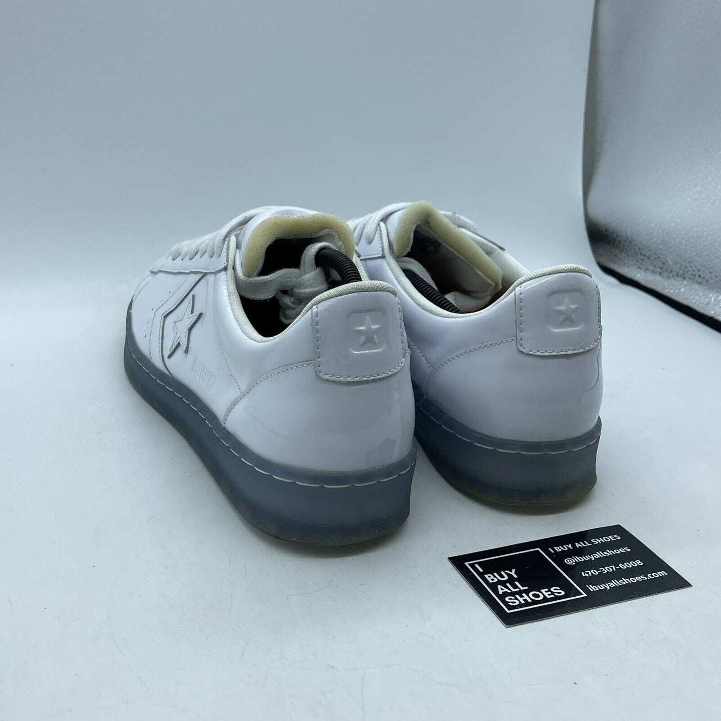 Size 13 - Converse Pro Leather Ox Rokit Low Top White (AH8145-002)