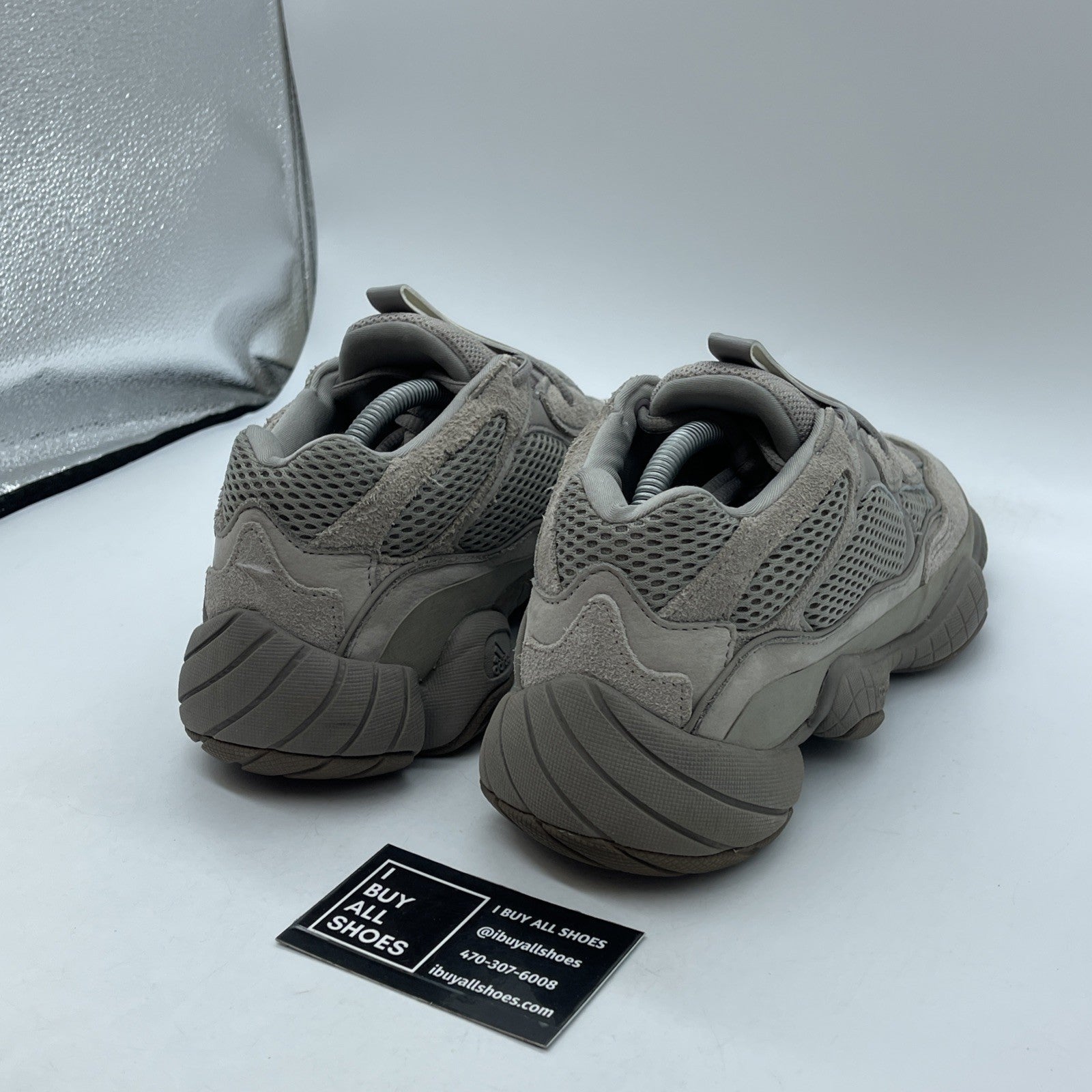 Size 10 - adidas Yeezy 500 Ash Grey Suede Leather (GX3607)