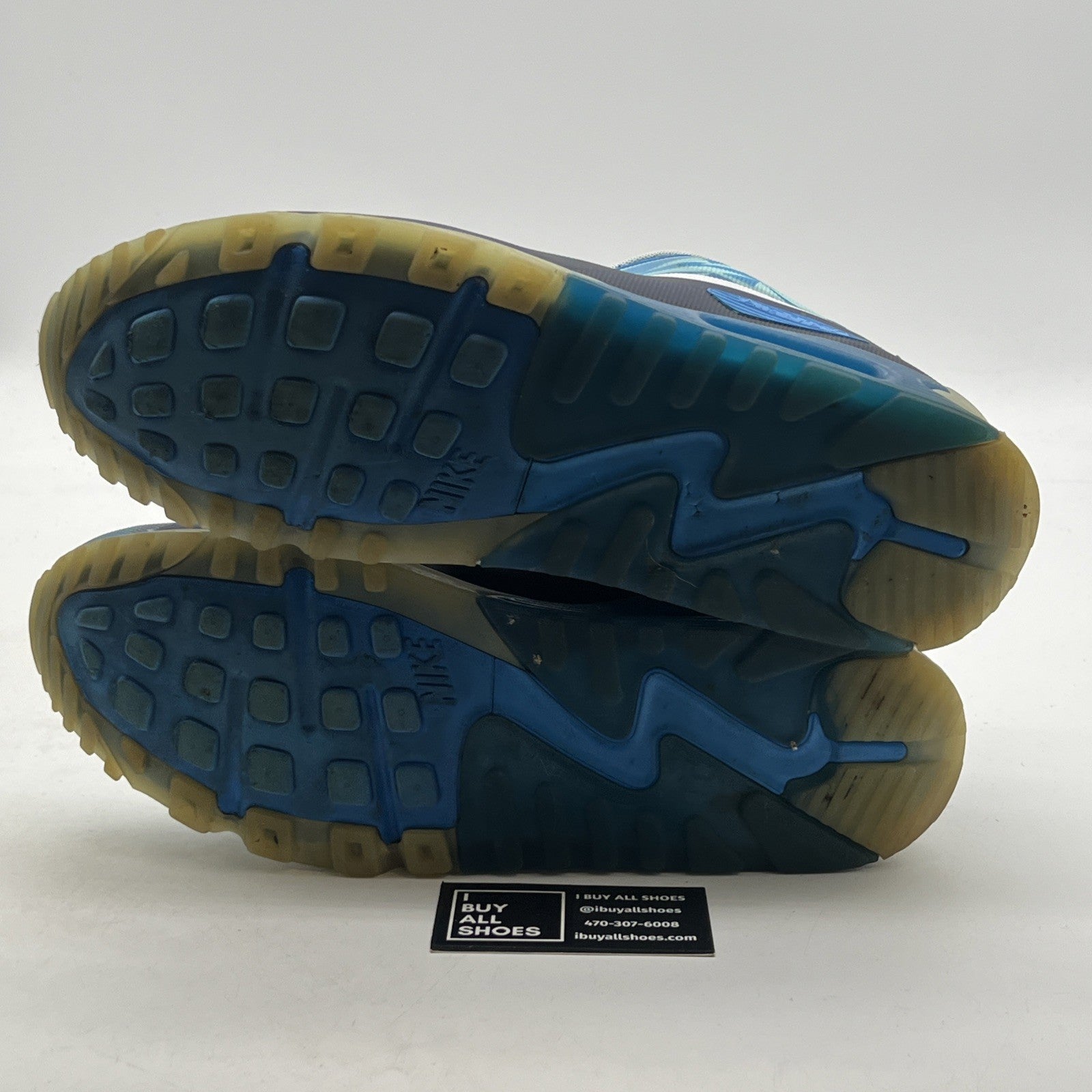 Size 13 - Nike Air Max 90 Ice Barely Blue (631748-401)