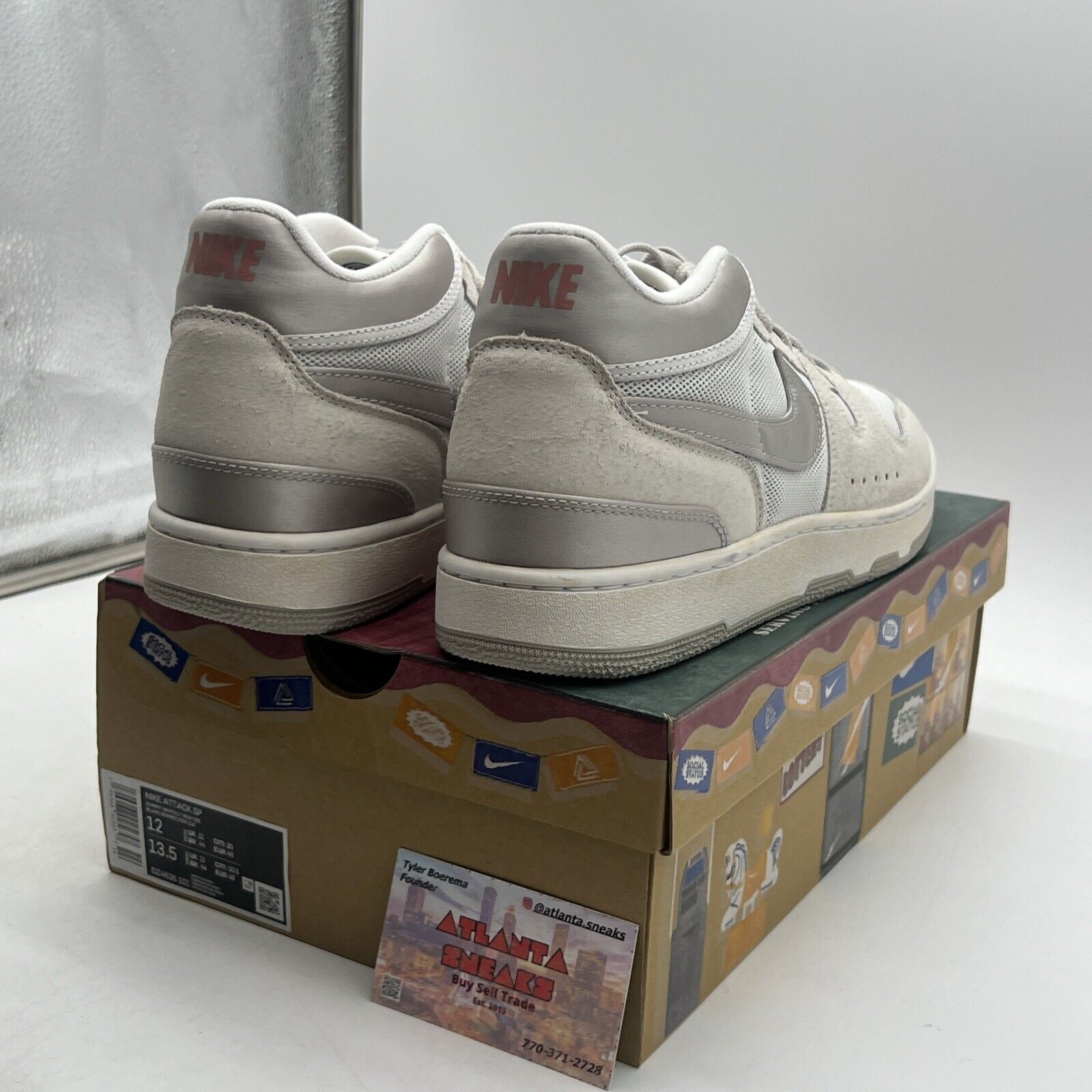 Size 12 - Nike Social Status x Mac Attack SP Silver Linings (DZ4636-101)