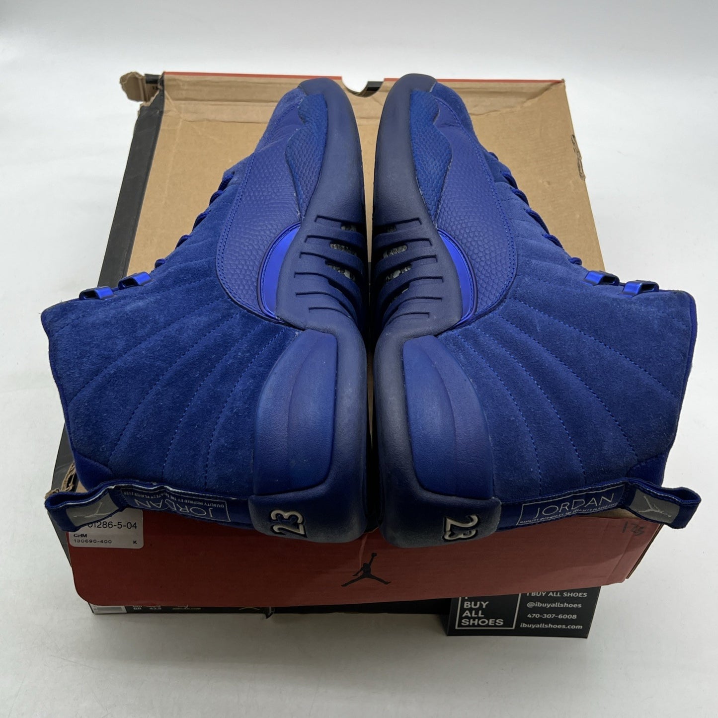 Size 11.5 - Air Jordan 12 Retro Deep Royal (130690-400)