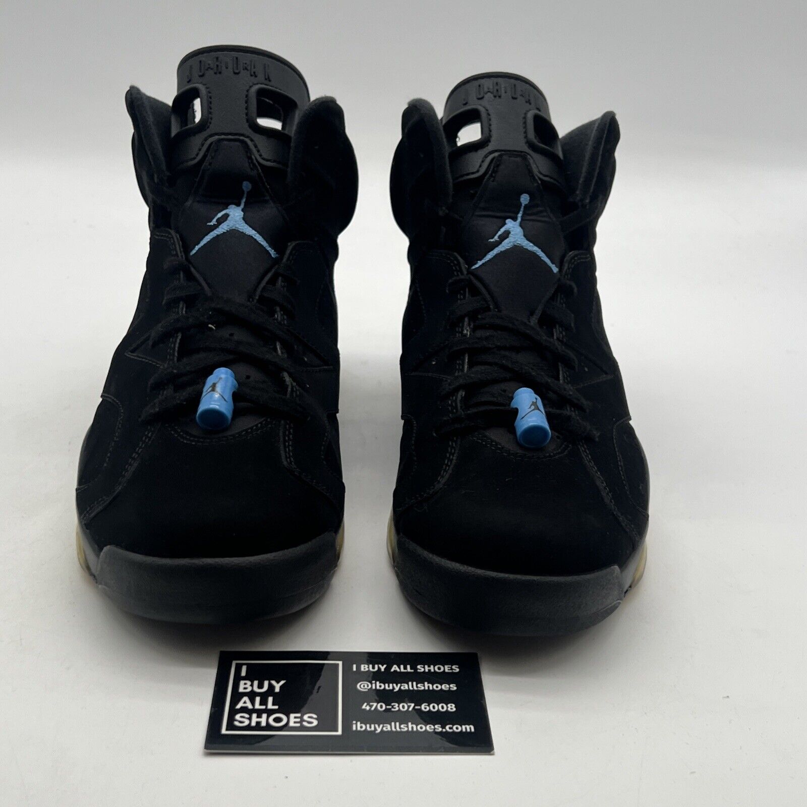 Size 10 - Air Jordan 6 Retro UNC (384664-006)