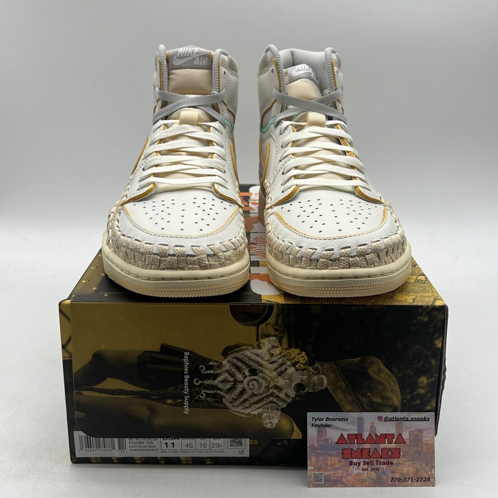 Size 11 - Union LA x Bephie's Beauty Supply x Air Jordan 1 High (FD2565-100)