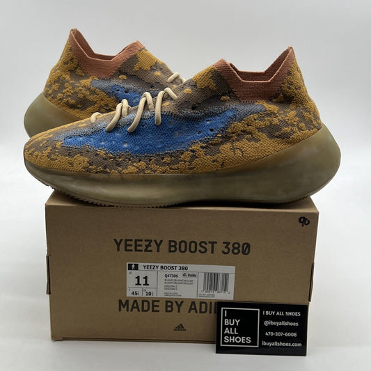 Size 11 - adidas Yeezy Boost 380 Blue Oat Non-Reflective (Q47306)