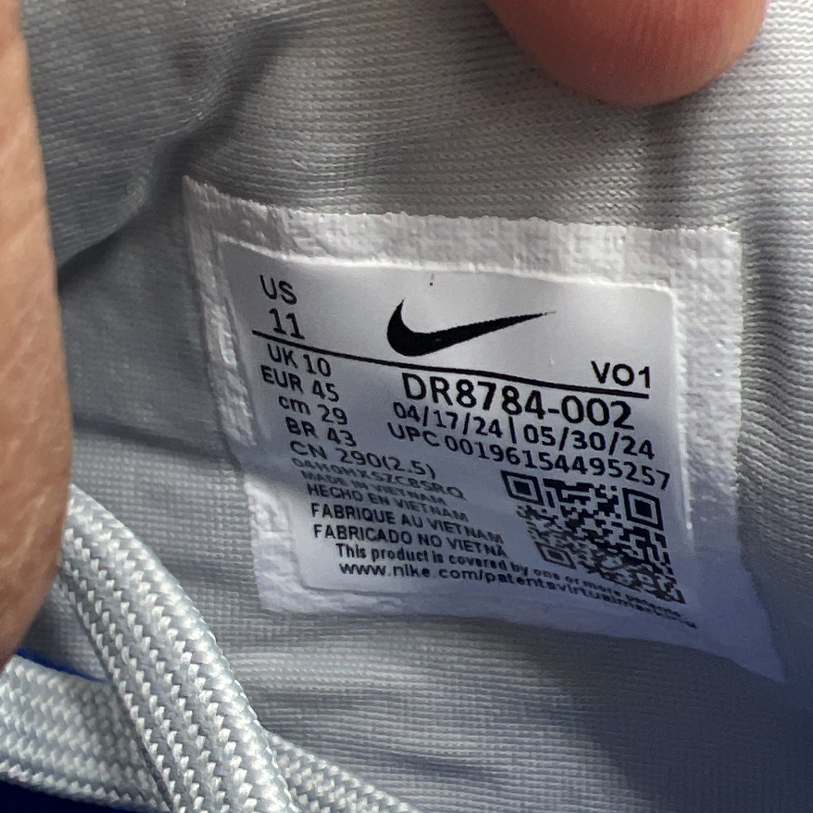 Size 11 - Nike Zoom LeBron NXXT Gen 1984 (DR8784-002)