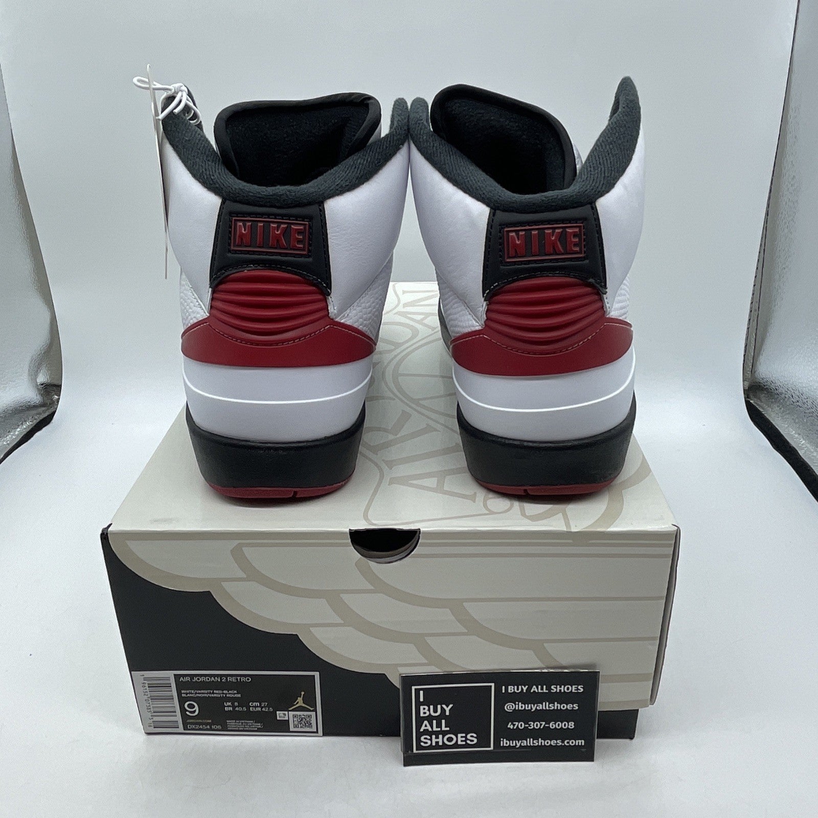 Size 9 - Air Jordan 2 Retro Mid Chicago (DX2454-106)