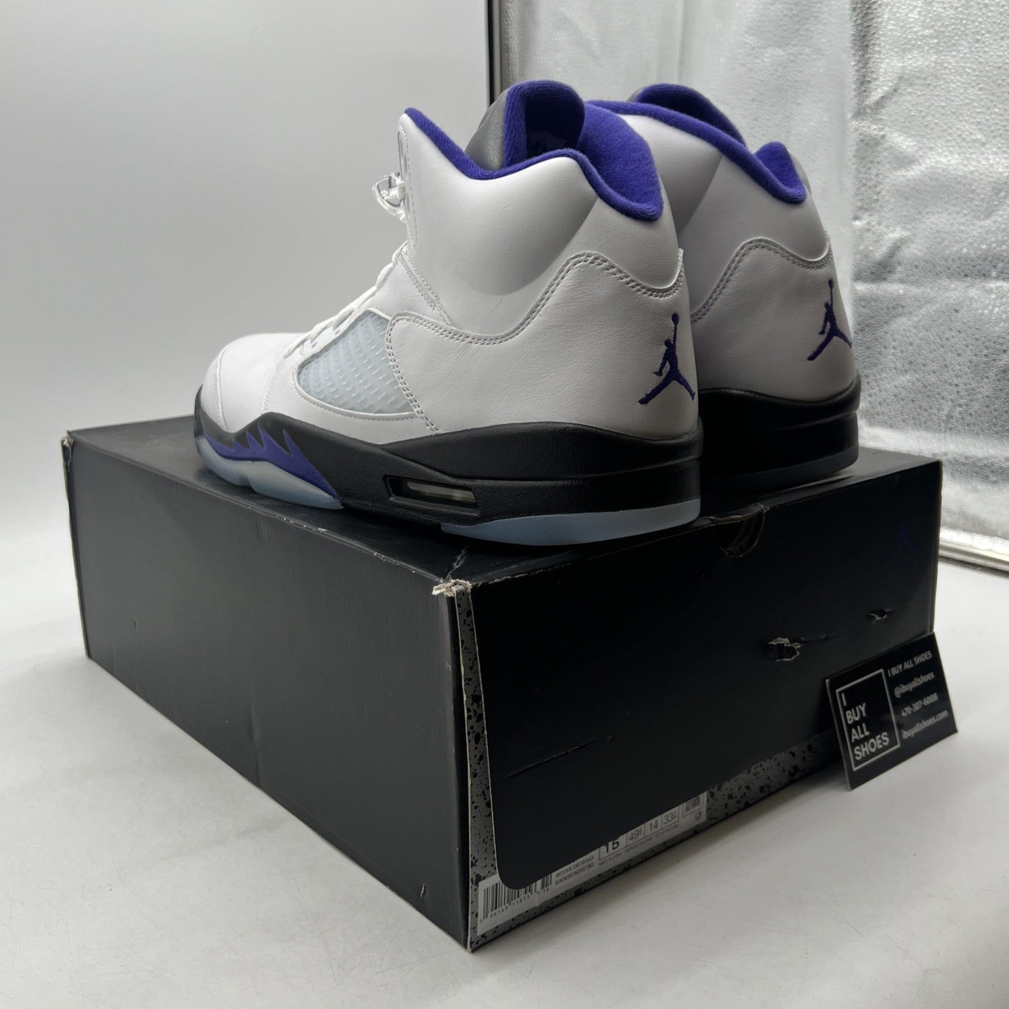 Size 15 - Air Jordan 5 Concord 2022 (DD0587-141)