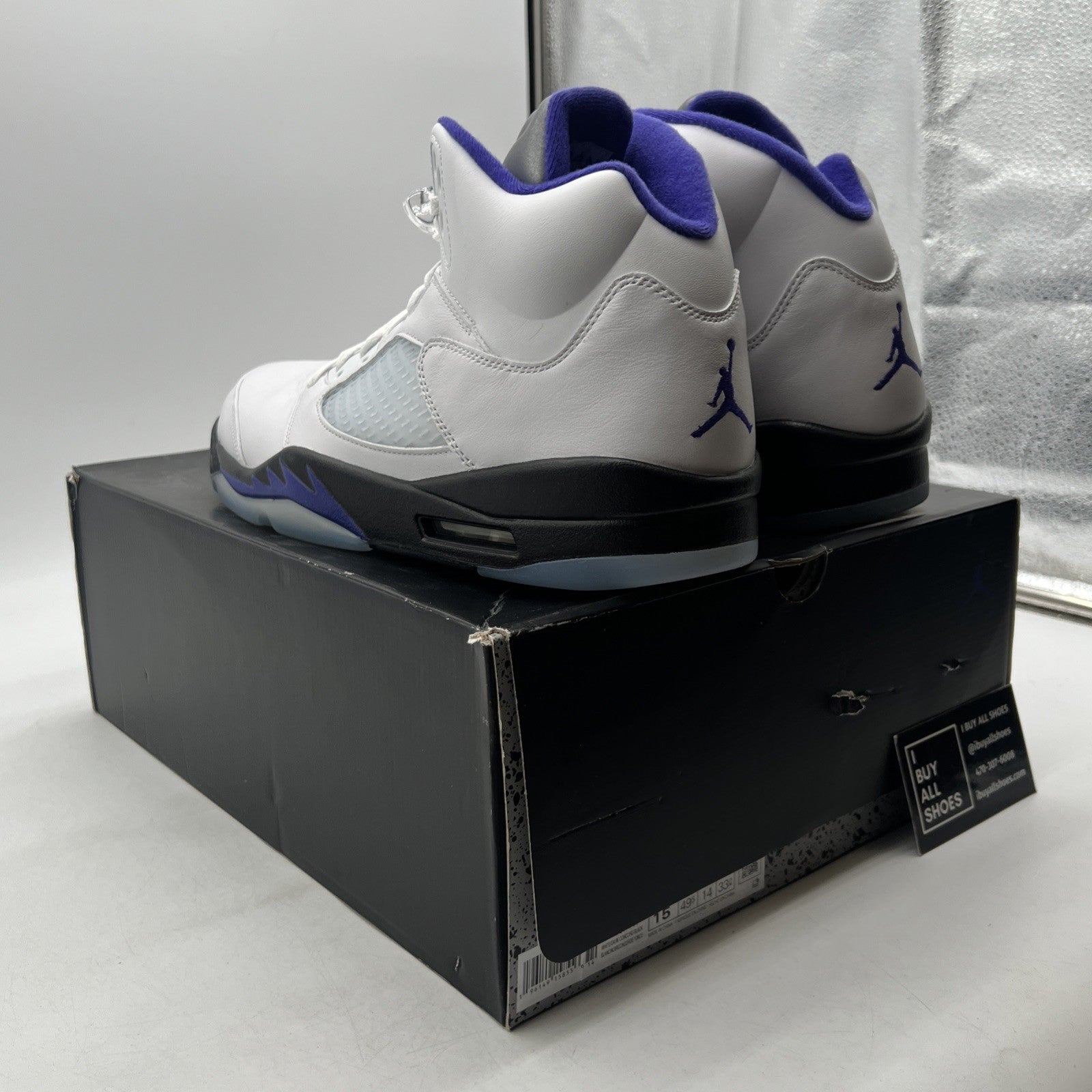 Size 15 - Air Jordan 5 Concord 2022 (DD0587-141)