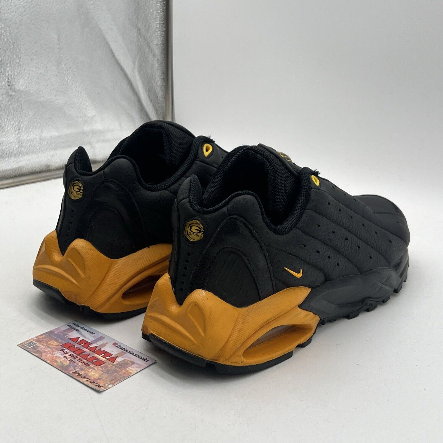 Size 12 - Nike NOCTA x Hot Step Air Terra Black University Gold (DH4692-002)