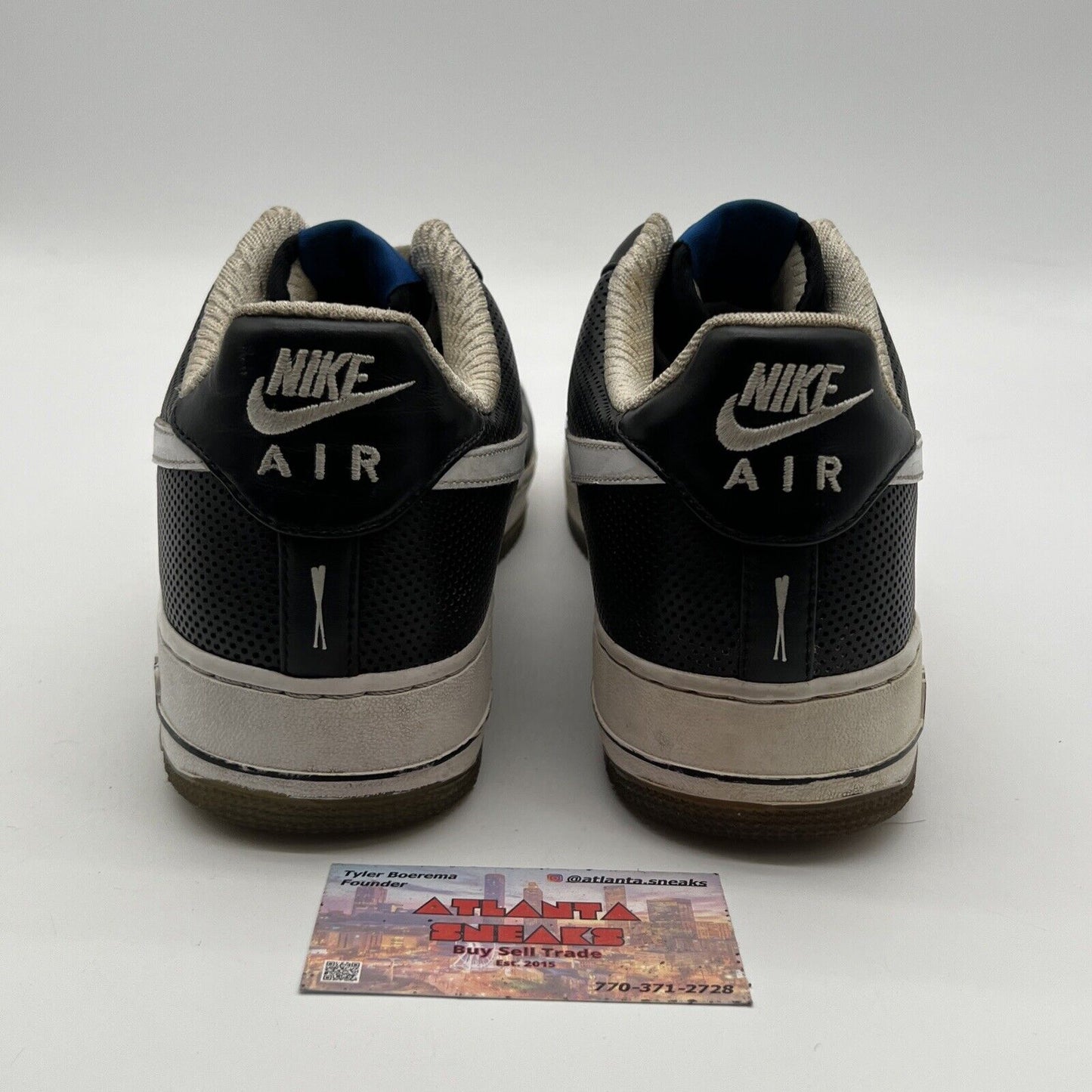 Size 12 - Nike Air Force 1 Premium Low Futura Mens Shoes (318775-004)