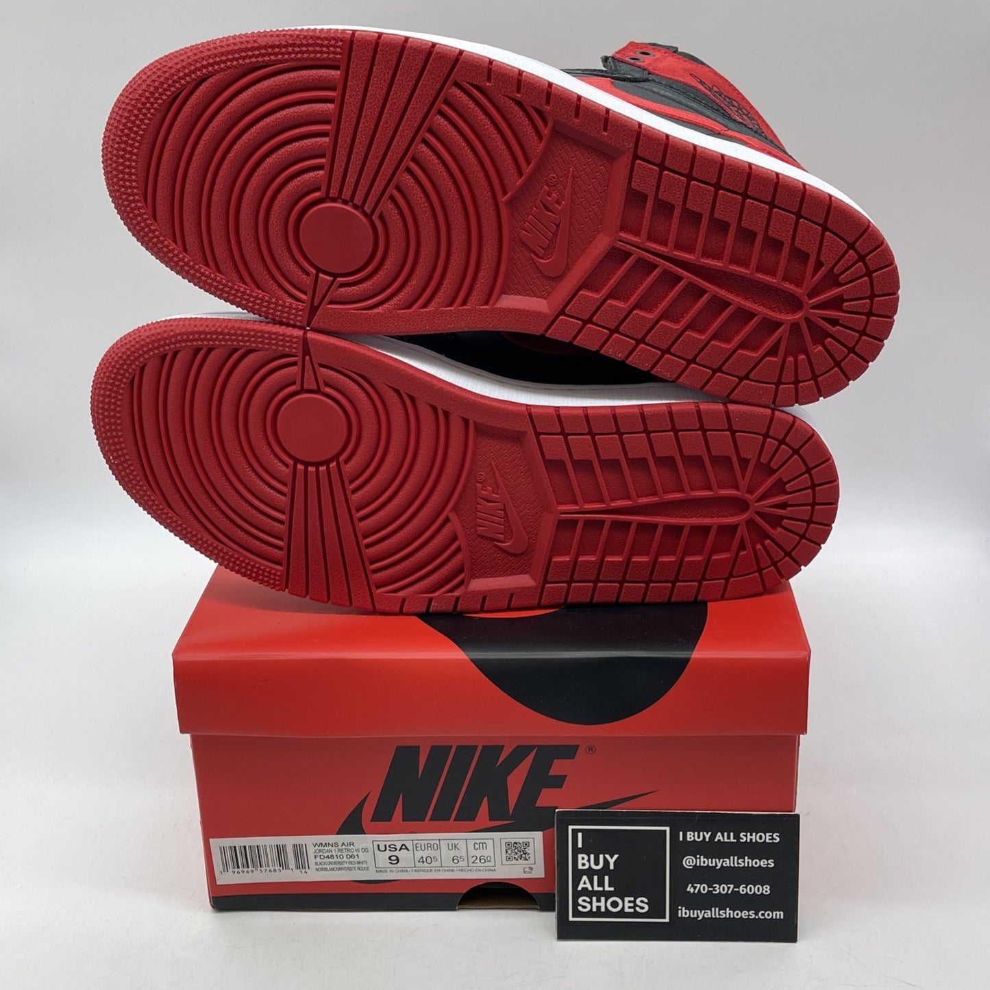 Size 9W - Air Jordan 1 Retro OG 2023 High Satin Bred Black Red (FD4810-061)