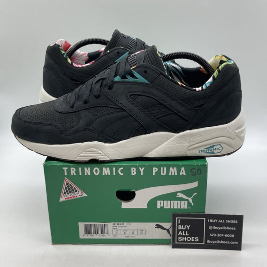 Size 10 - PUMA R698L Tropicalia Black (357466-01)