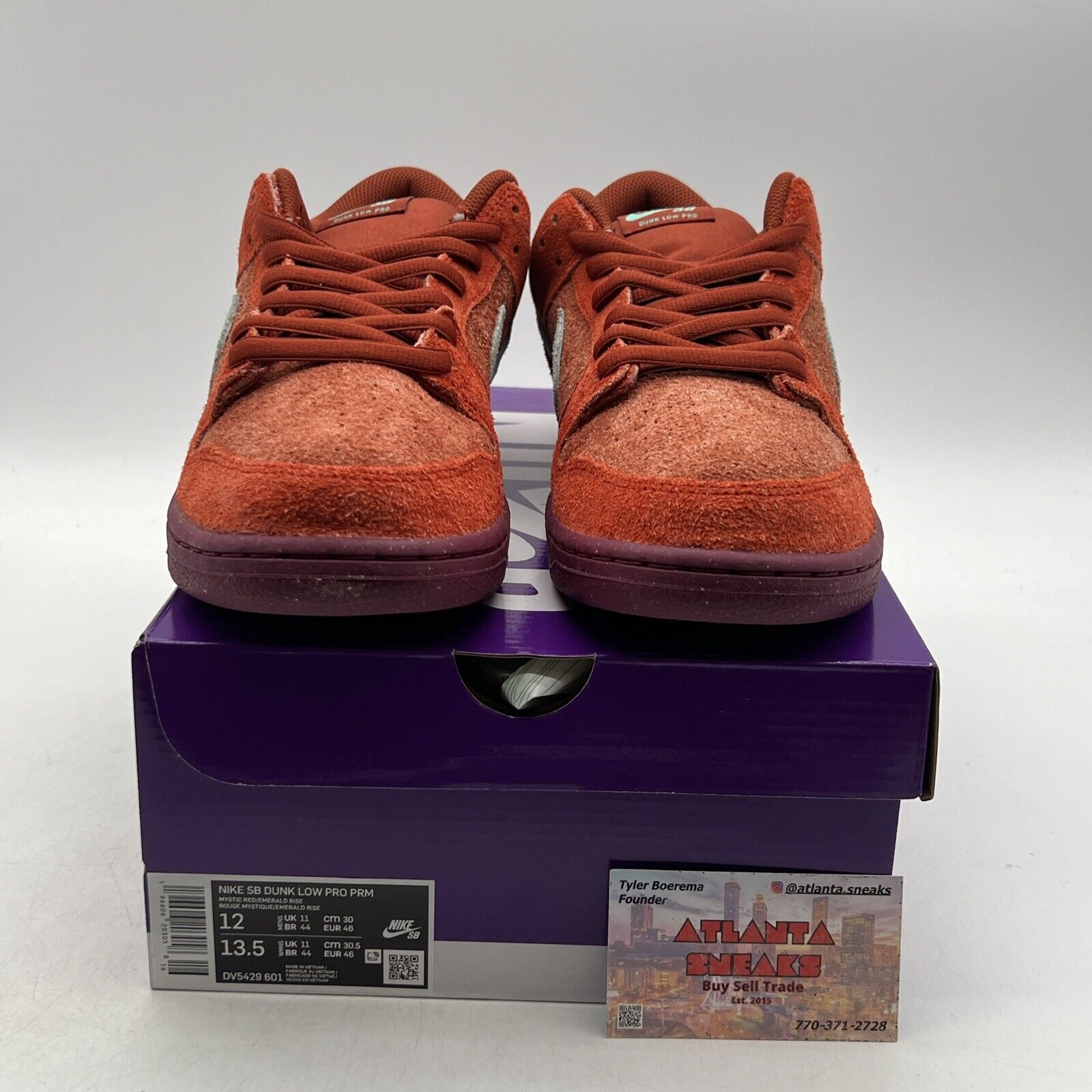 Size 12 - Nike Dunk SB Low Mystic Red (DV5429-601)