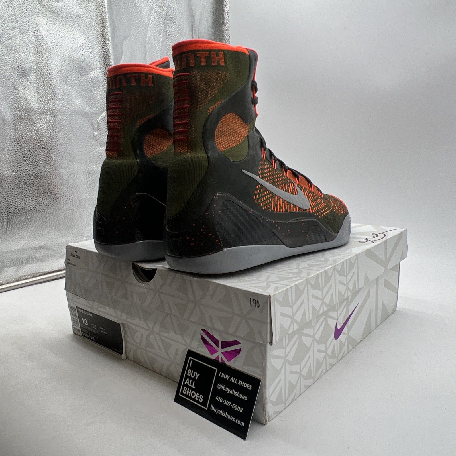 Size 13 - Nike Kobe 9 Elite Strategy (630847-303)