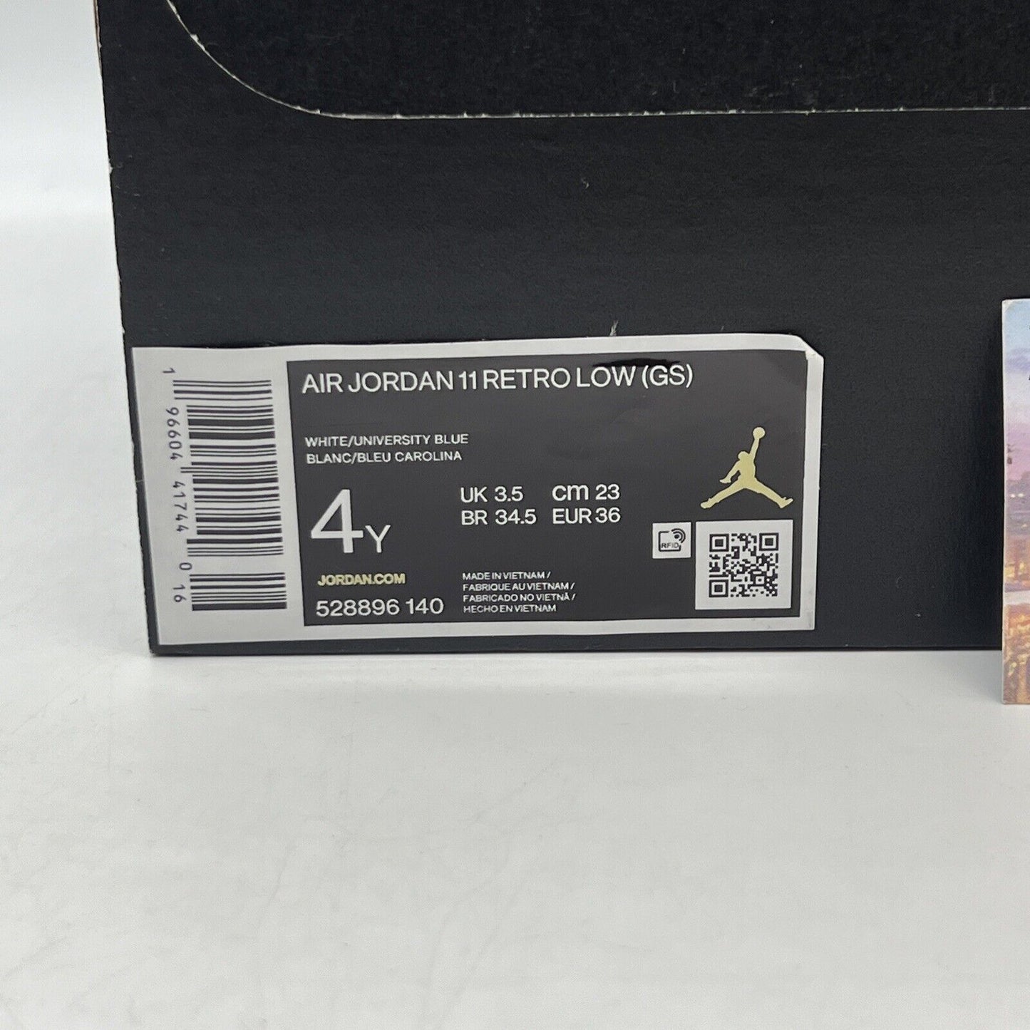 Size 4 - Jordan 11 Low Retro Cement Grey
