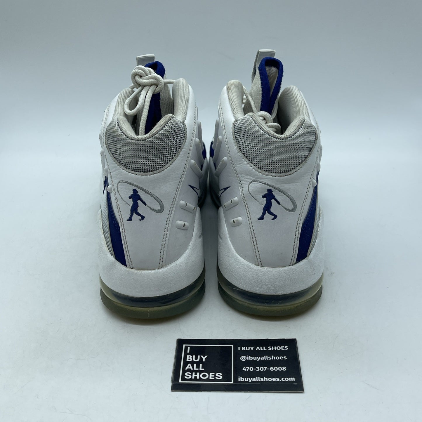 Size 11 - Nike Air Griffey Max 2 White Royal Blue (442171-102)
