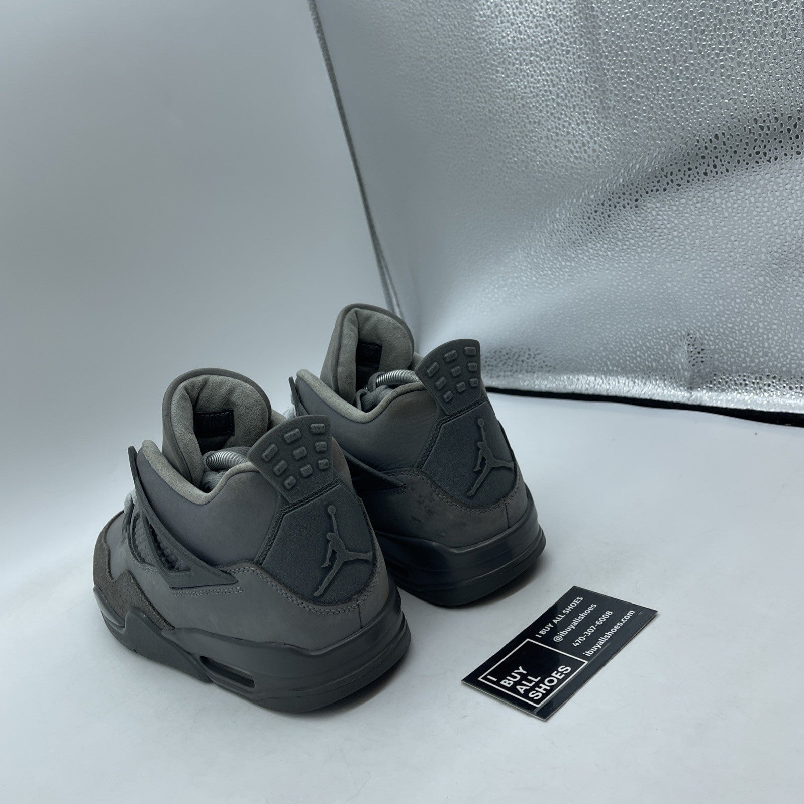 Size 8 - Air Jordan 4 Retro SE Wet Cement Grey Suede (FQ7928-001)