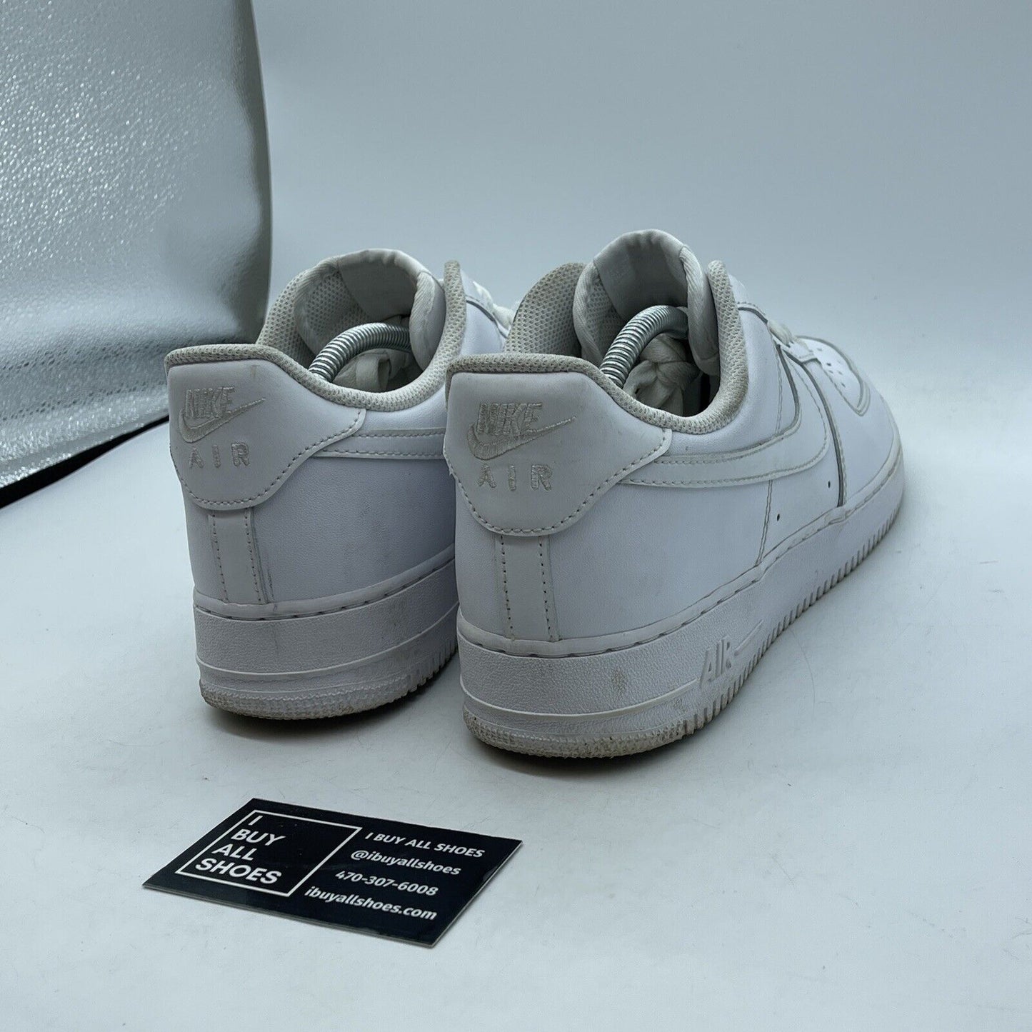 Size 11 - Nike Air Force 1 '07 Low Triple White Suede Leather (CW2288-111)