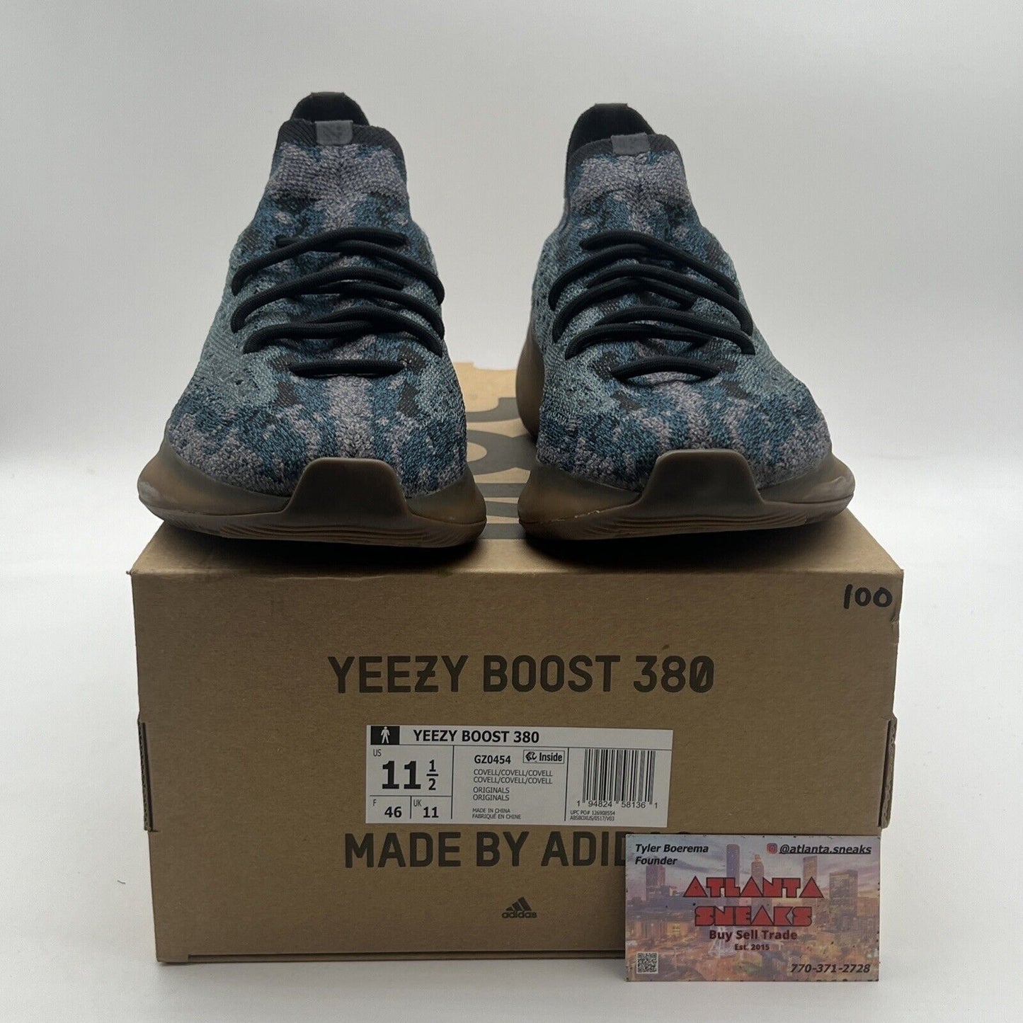 Size 11.5 - adidas Yeezy Boost 380 Covellite (GZ0454)