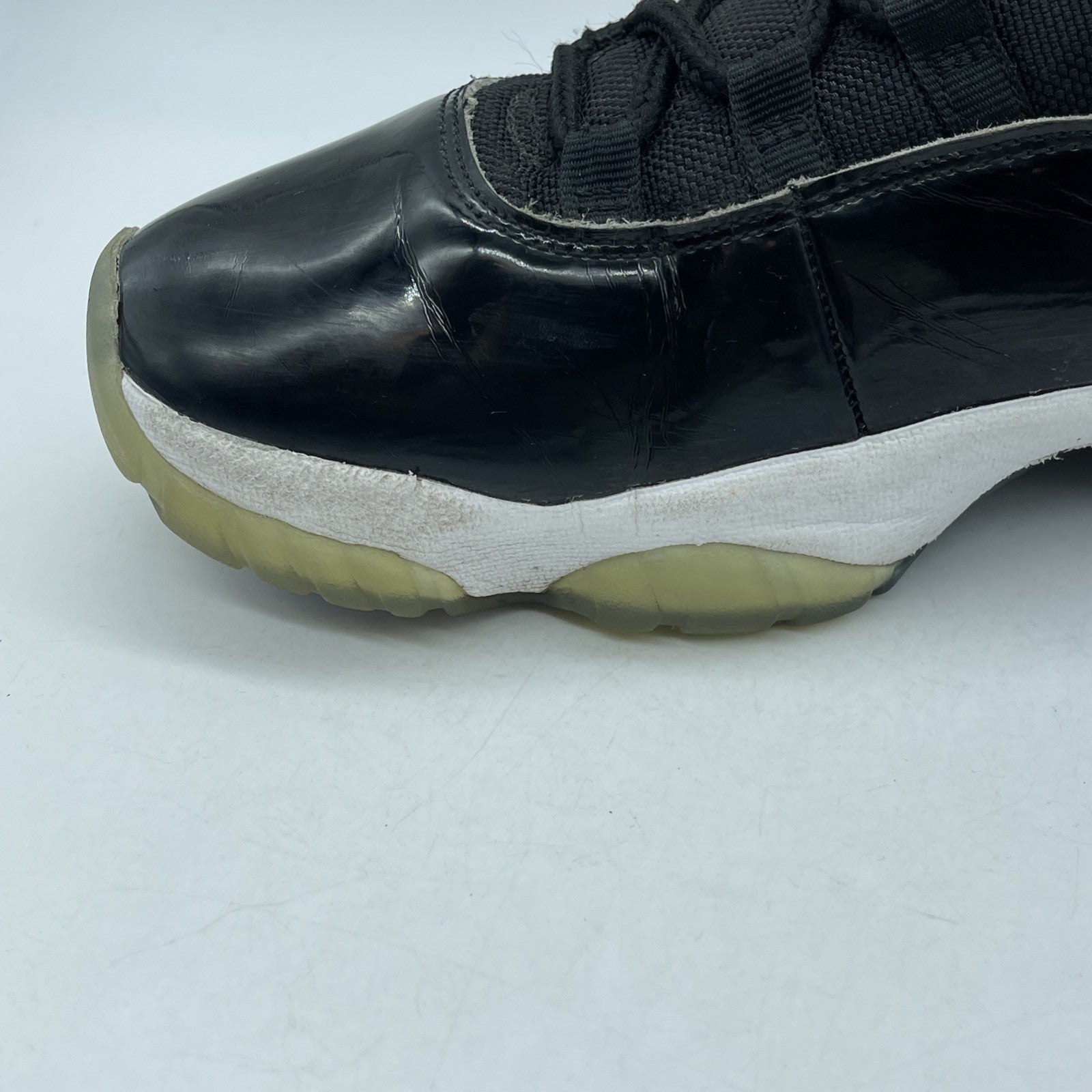 Size 10 - Jordan 11 Retro High Space Jam Black Leather Suede (378037-003)