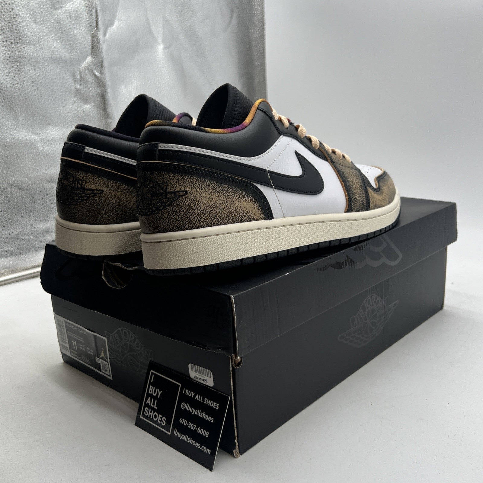 Size 11 - Air Jordan 1 Low SE Wear Away Tan 2022 (DQ8422-001)