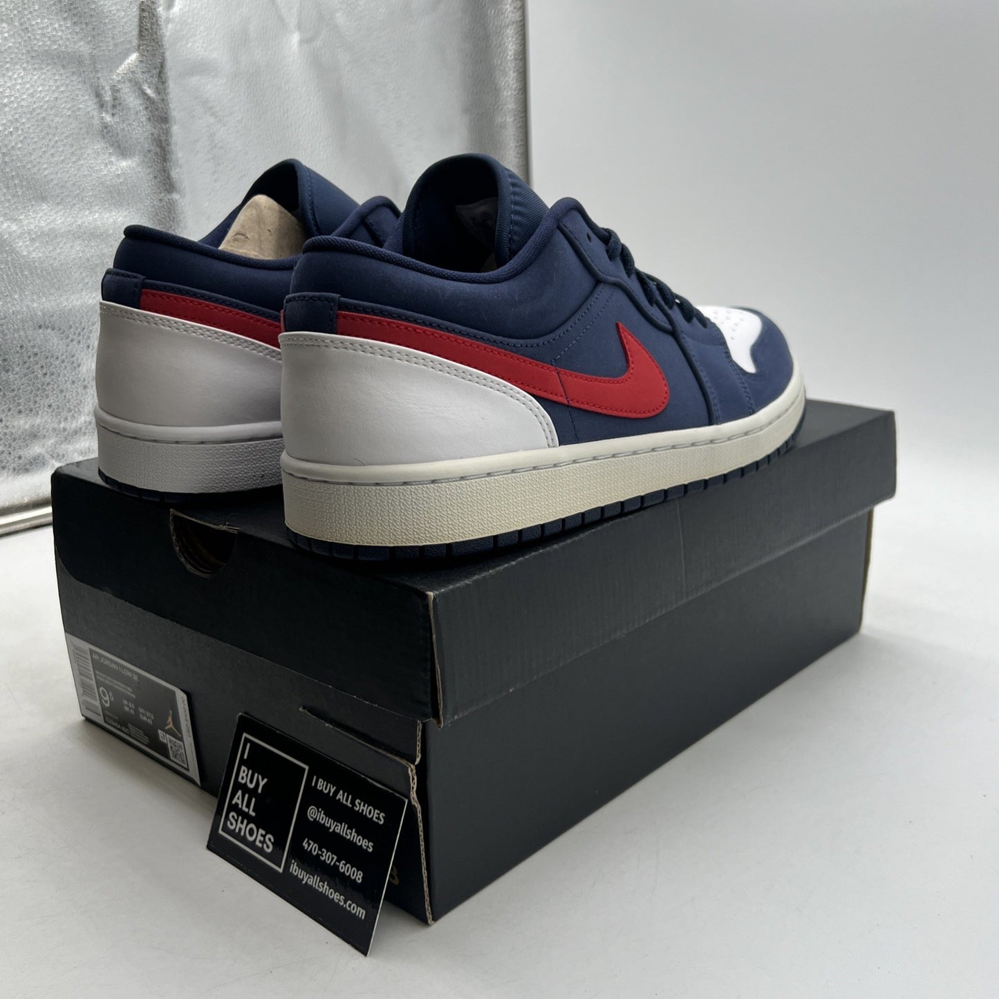 Size 9.5 - Air Jordan 1 Low USA - CZ8454-400
