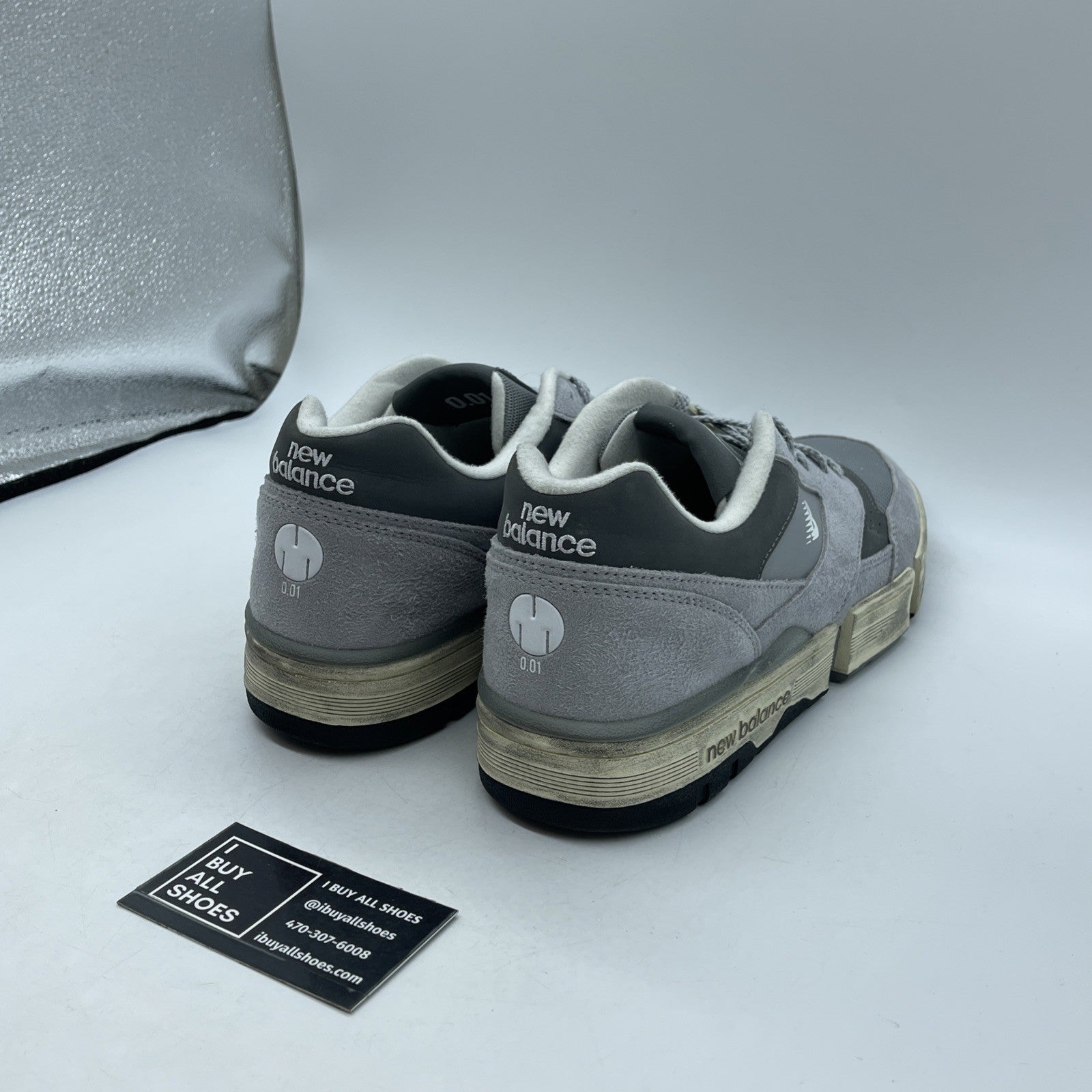 Size 12 - New Balance MSFTSrep x 0.01 Grey (CTJSGR)