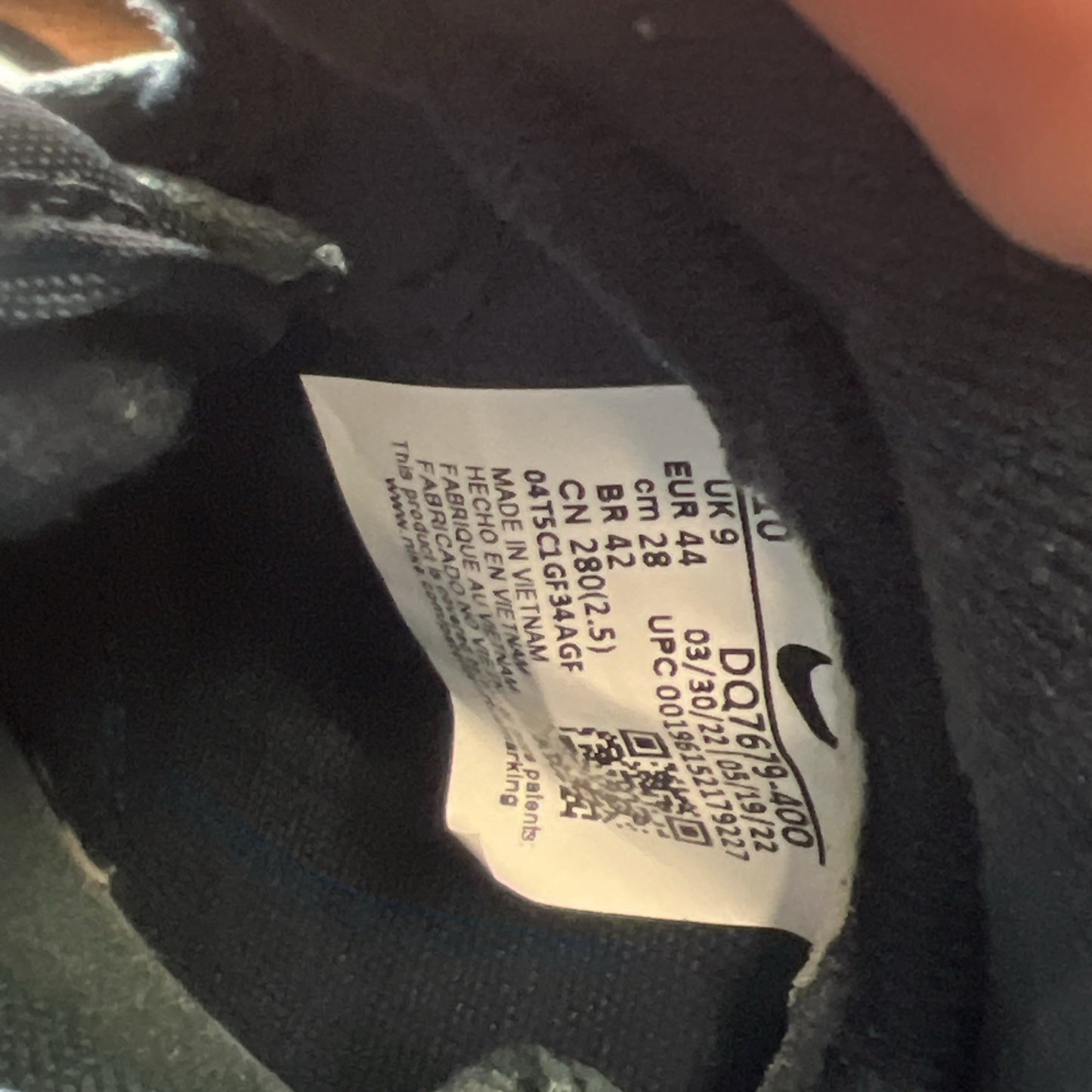 Size 10 - Nike Dunk High Armory Navy (DQ7679-400)