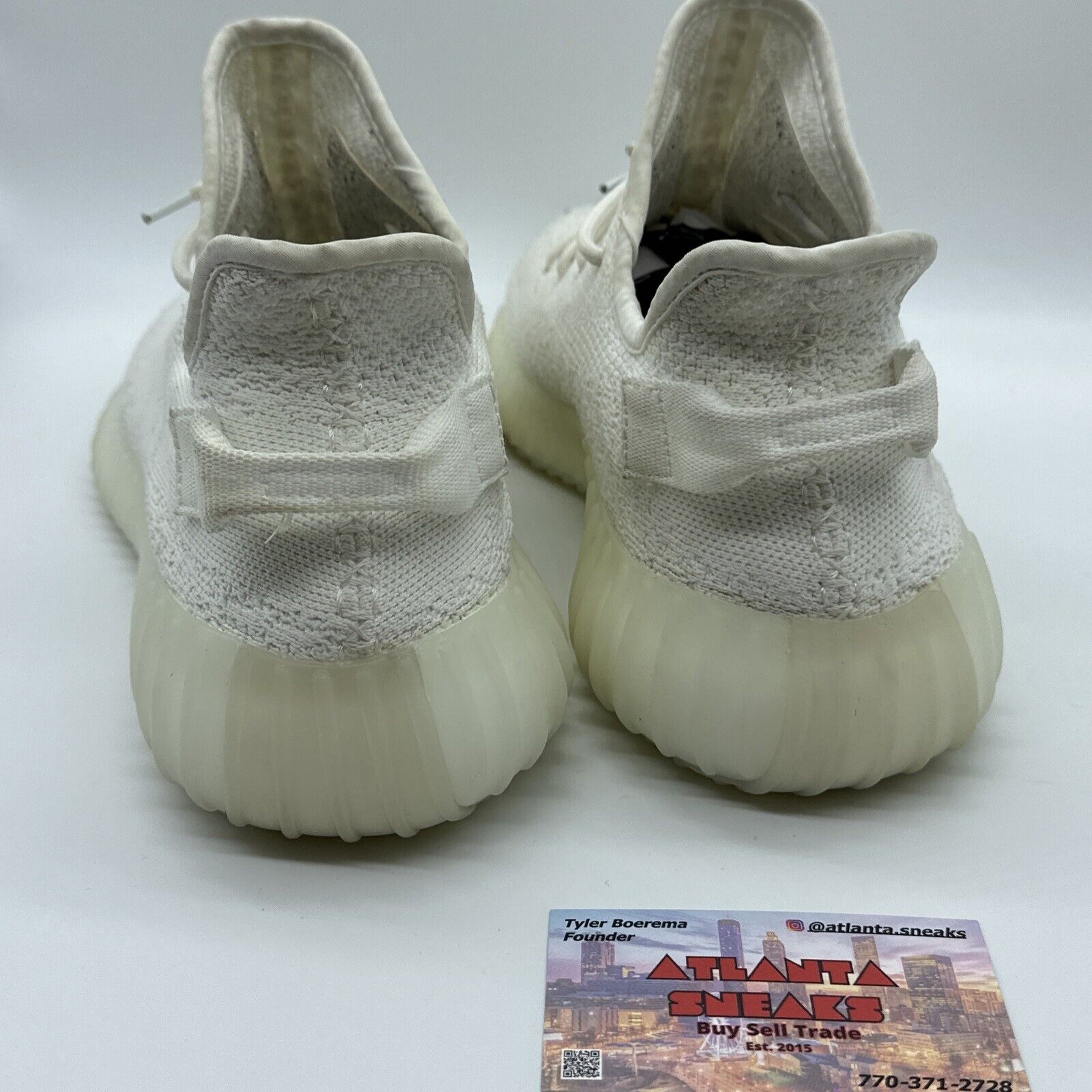 Size 11.5 adidas Yeezy Boost 350 V2 Low Cream White / Triple White