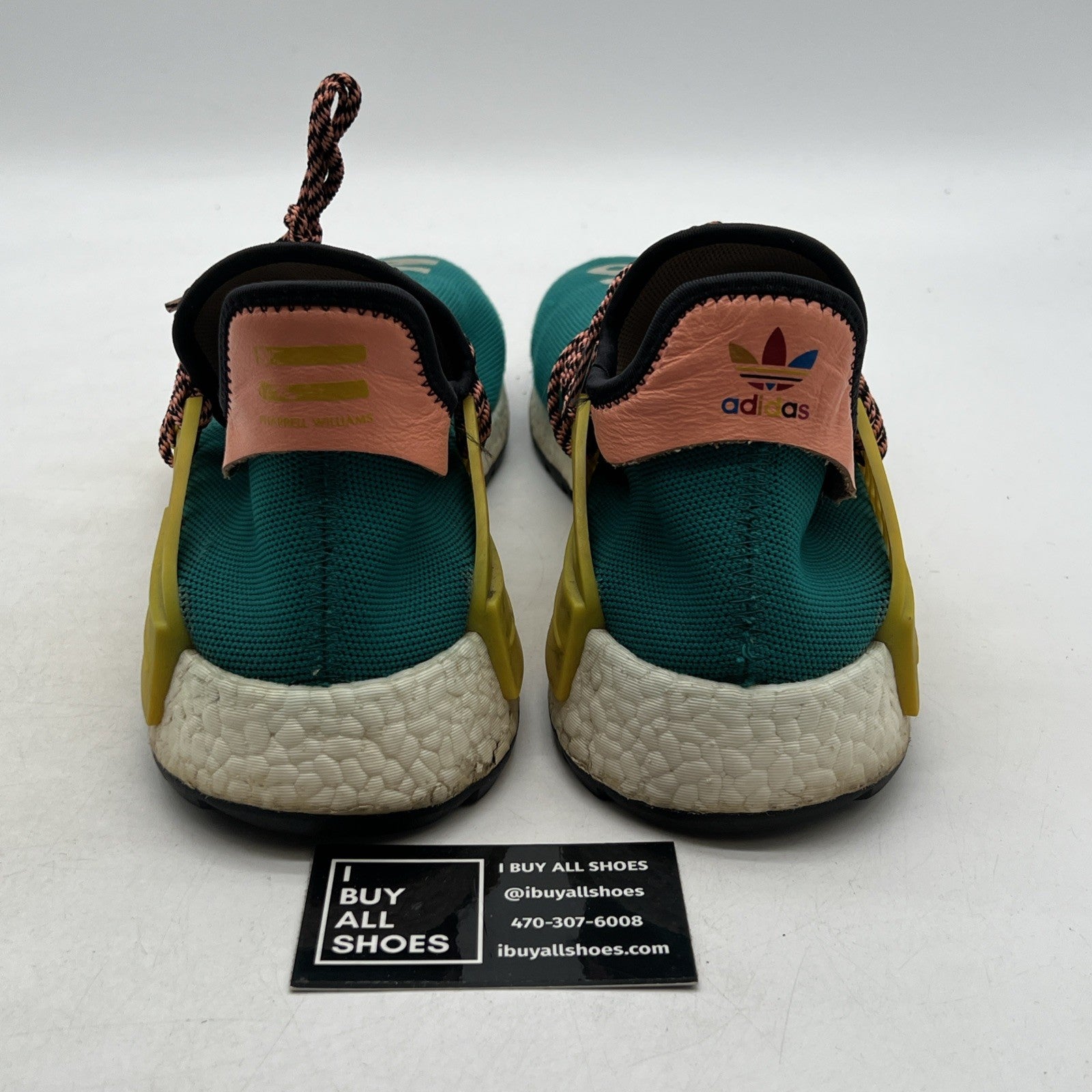 Size 13 - adidas Pharrell x NMD Human Race Trail Sun Glow (AC7188)
