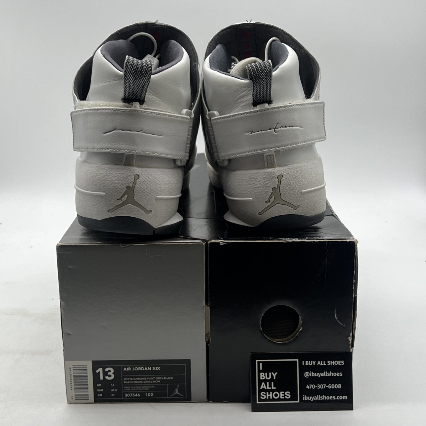 Size 13 - Air Jordan 19 OG 2004 Flint (307546-102)