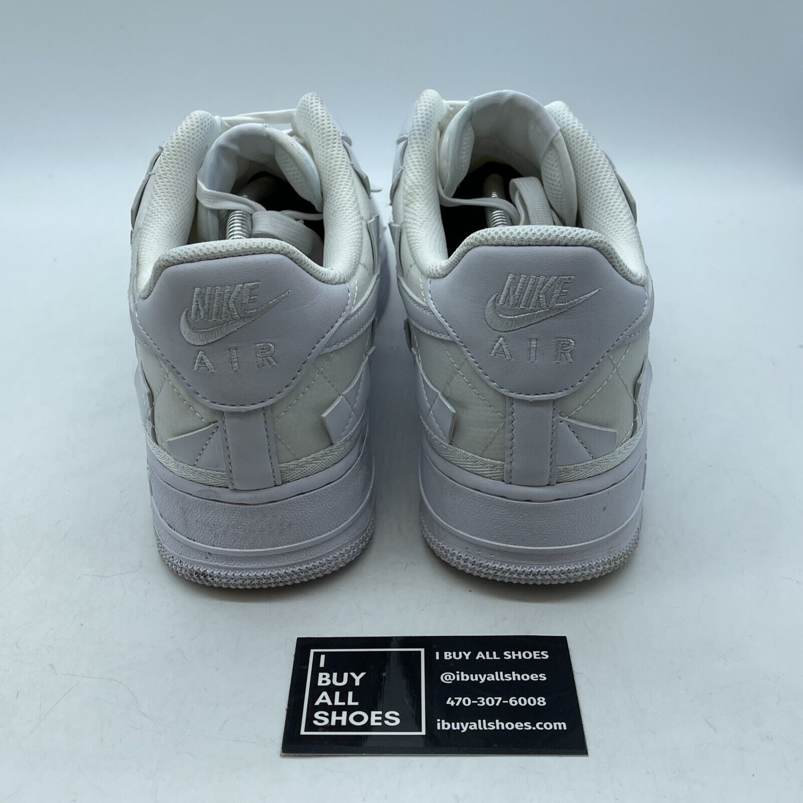 Size 13 - Nike Billie Eilish x Air Force 1 Low Triple White Suede (DZ3674-100)