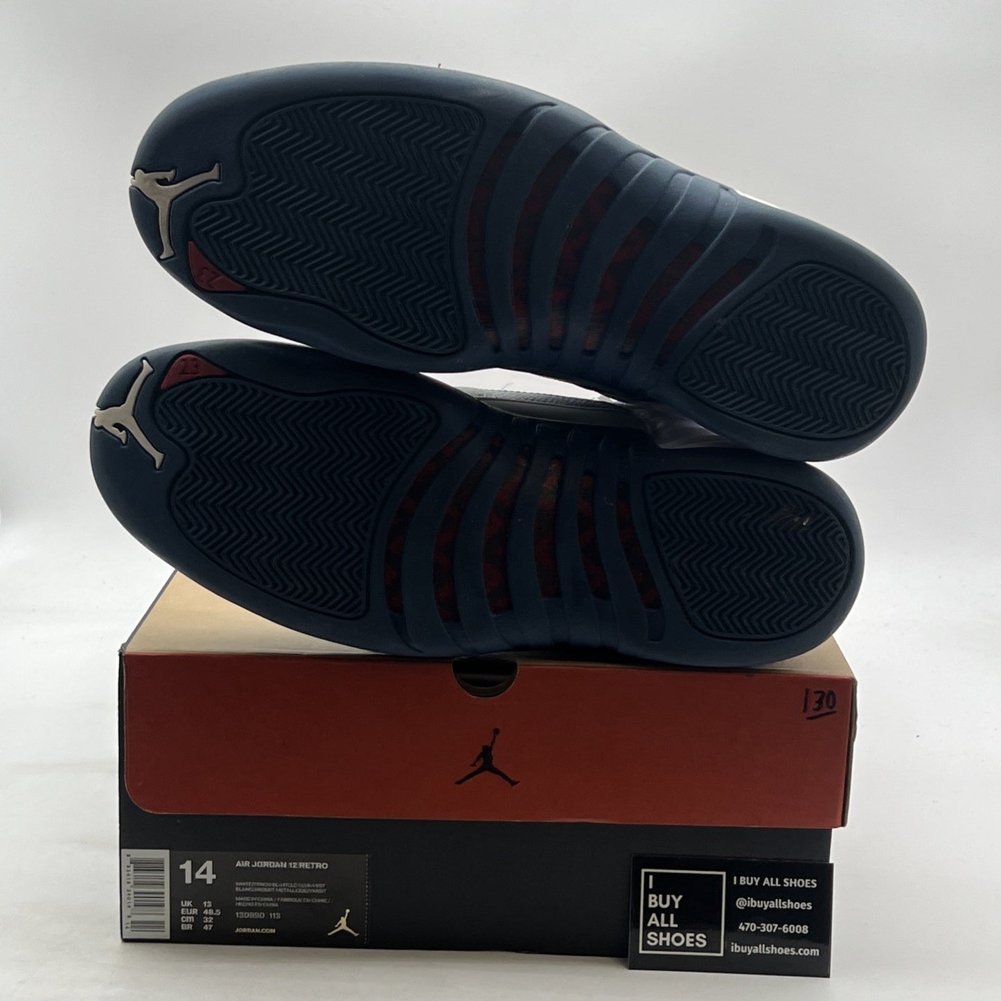 Size 14 - Air Jordan 12 Retro French Blue 2016 (130690-113)