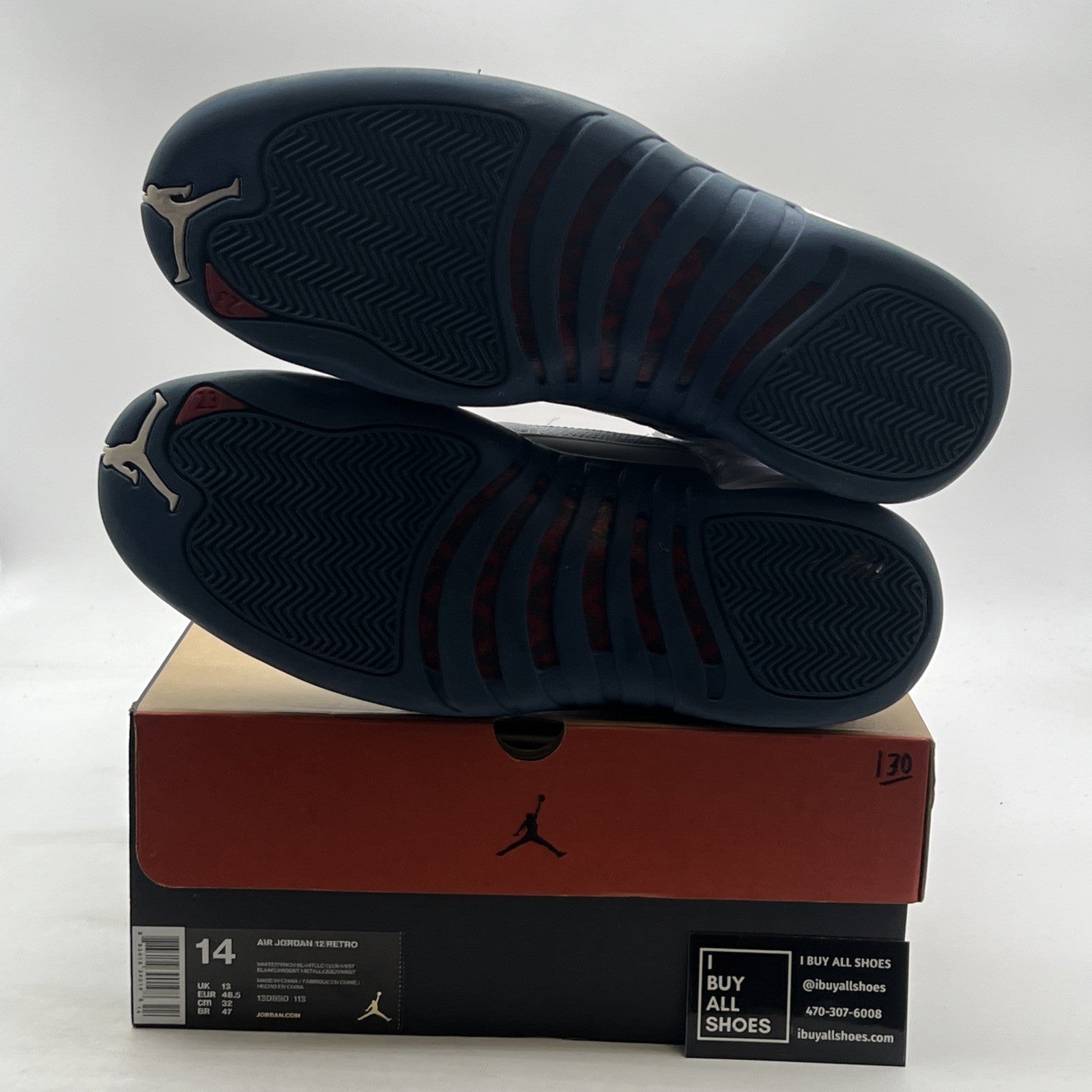 Size 14 - Air Jordan 12 Retro French Blue 2016 (130690-113)