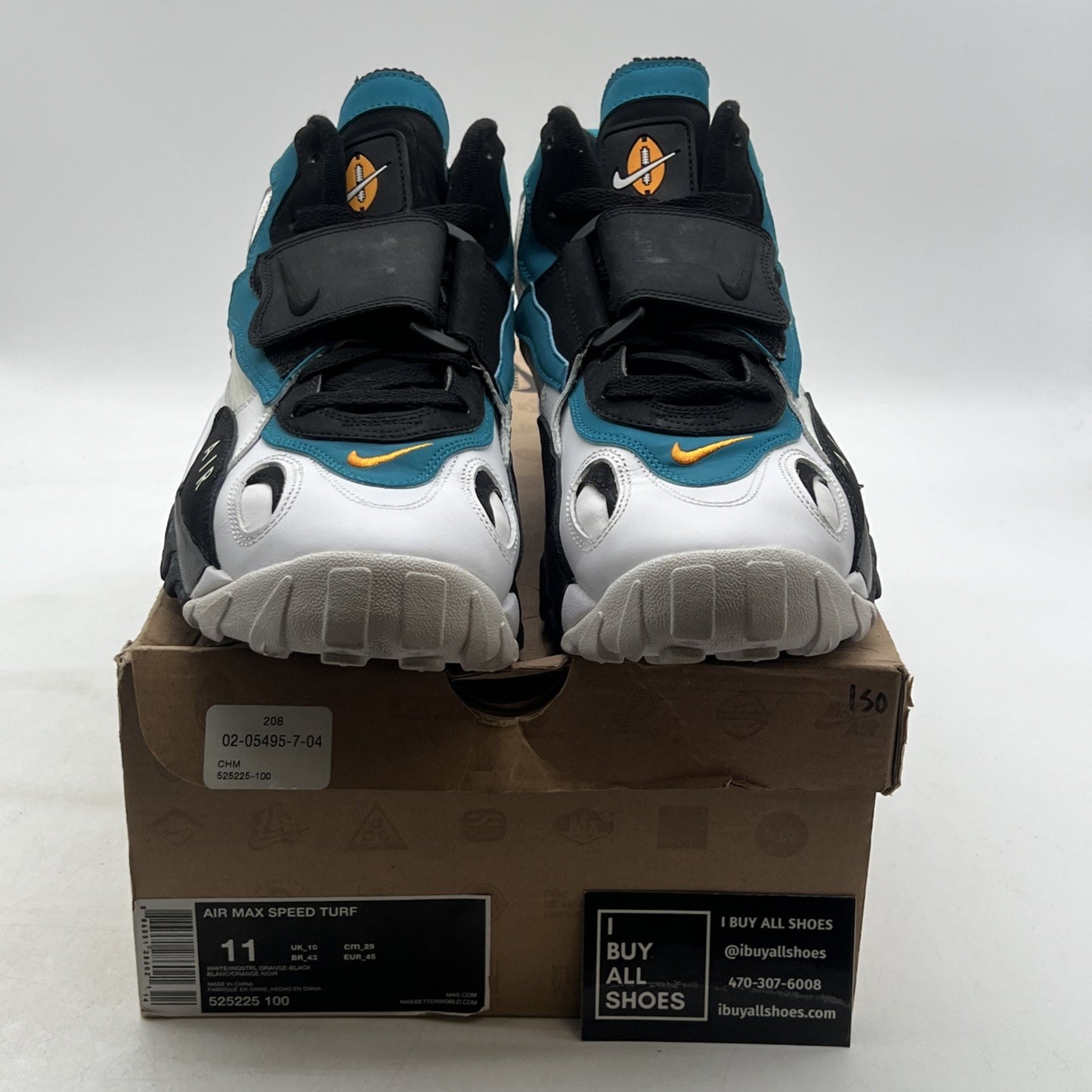 Size 11 - Nike Air Max Speed Turf Dan Marino (525225-100)