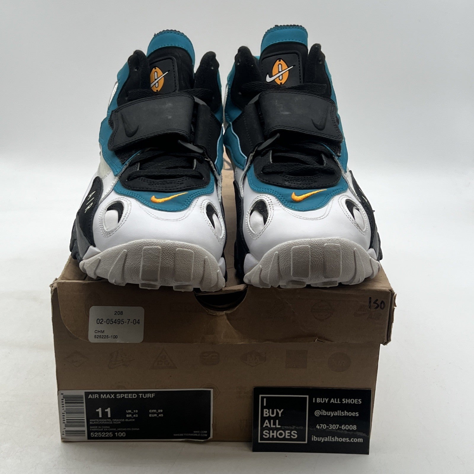 Size 11 - Nike Air Max Speed Turf Dan Marino (525225-100)