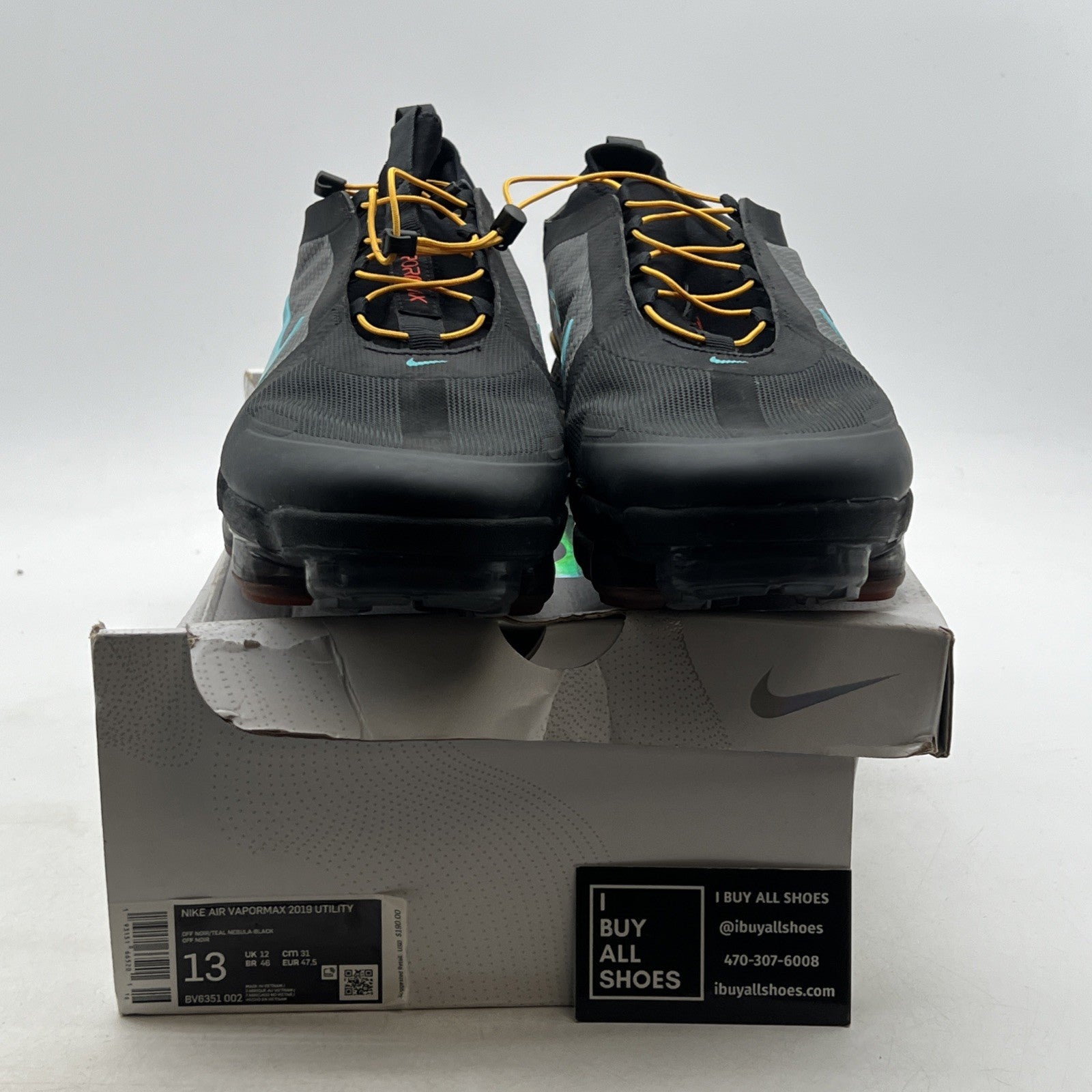 Size 13 - Nike Air VaporMax 2019 Utility Off Noir (BV6351-002)