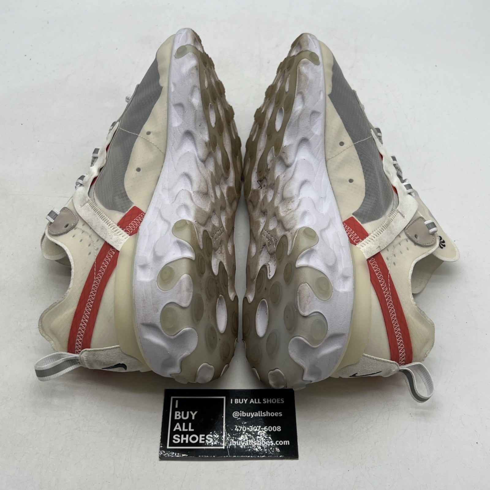 Size 12 - Nike React Element 87 Light Bone (AQ1090-100)