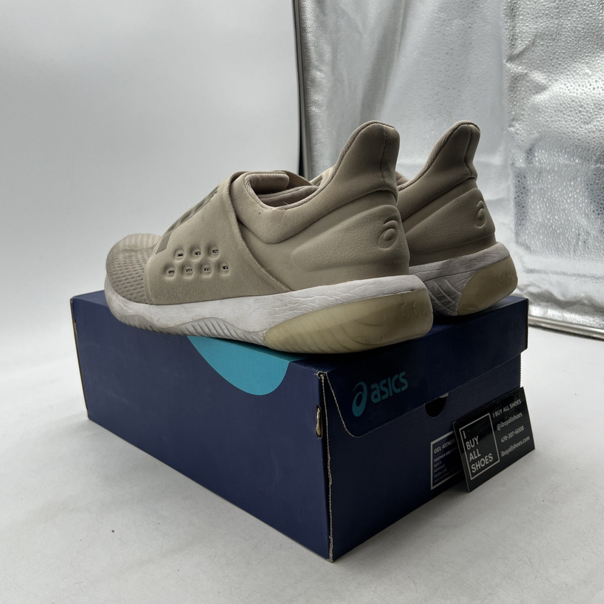 Size 11.5 - Asics GEL-Kenun Lyte Aloe Four Leaf Clover Running (T830N-1212)