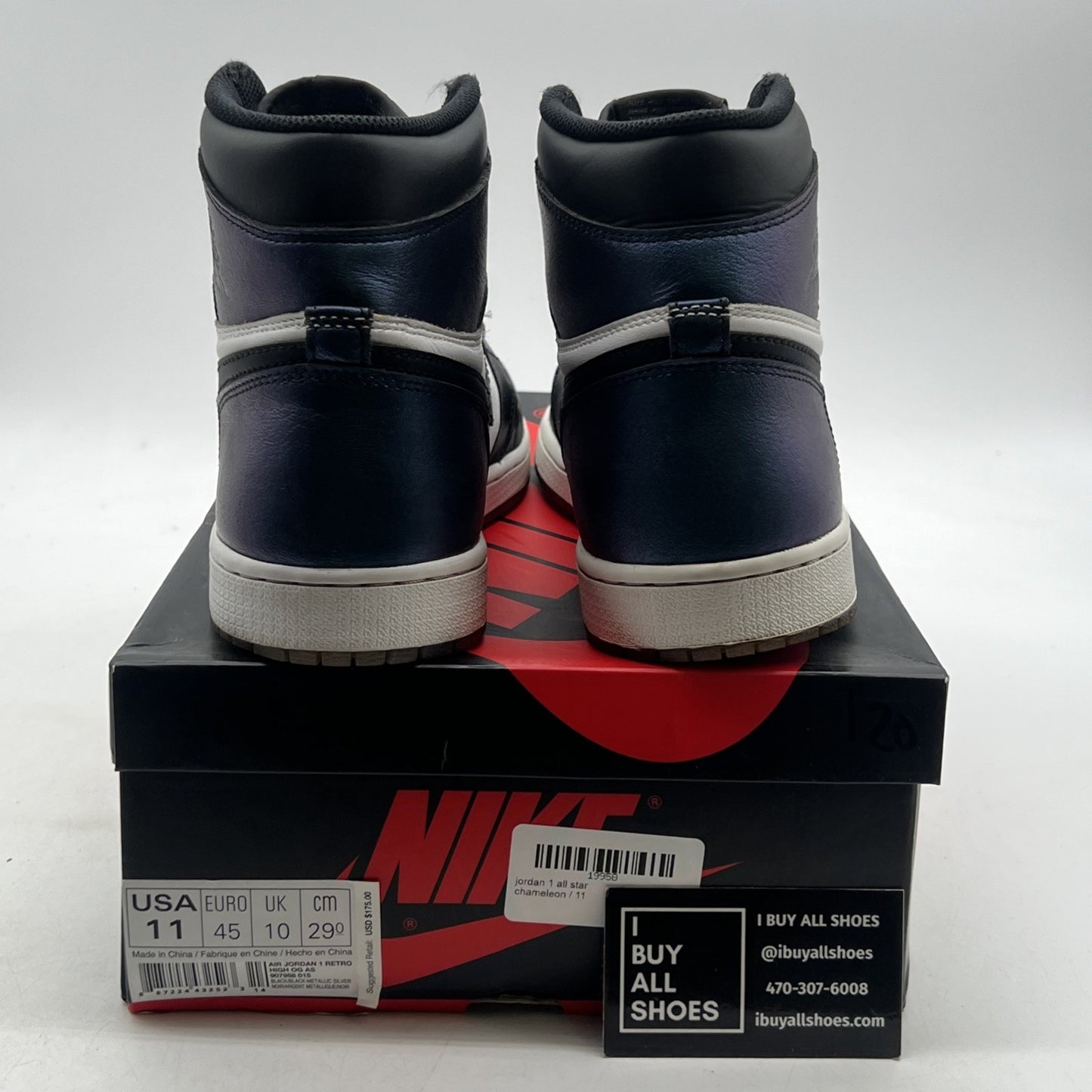 Size 11 - Air Jordan 1 Retro OG High All Star - Chameleon (907958-015)
