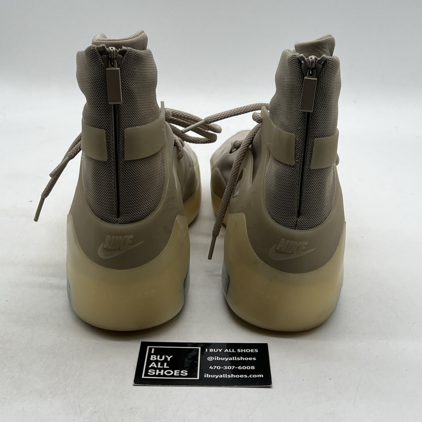 Size 11.5 - Nike Air Fear Of God 1 Oatmeal (AR4237-900)