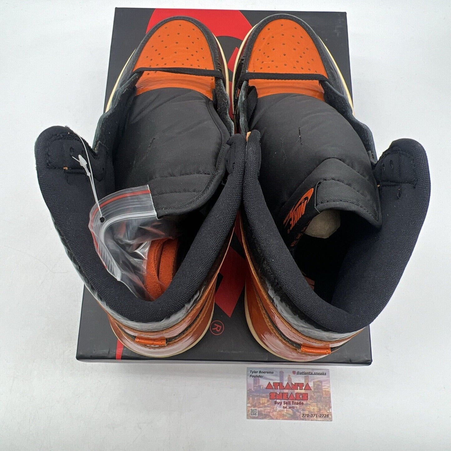Size 11.5 - Jordan 1 Retro OG High Shattered Backboard 3.0 Orange (5555088-028)