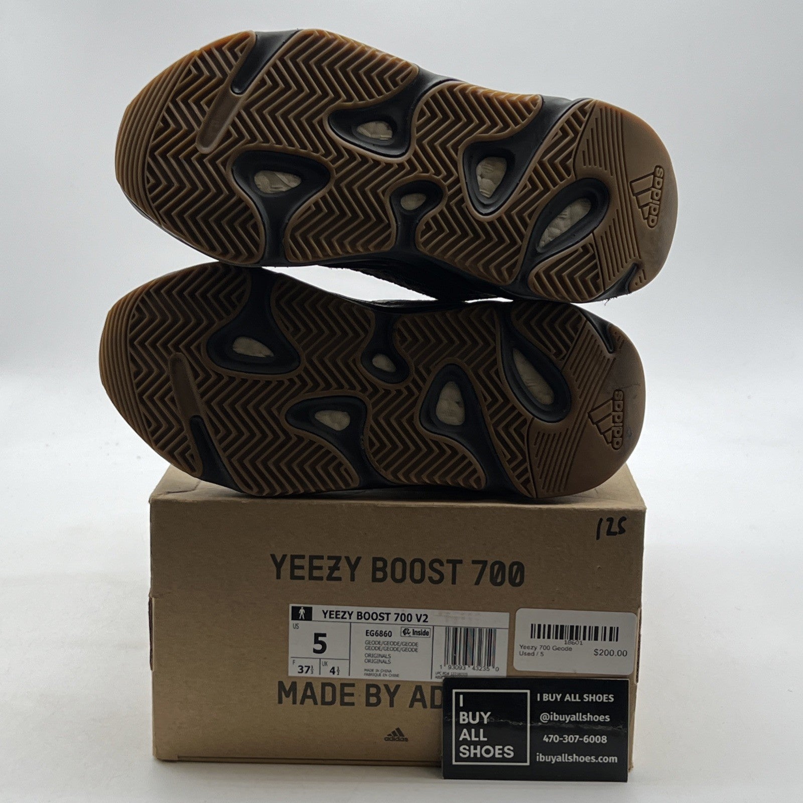 Size 5 - adidas Yeezy Boost 700 V2 Geode (EG6860)