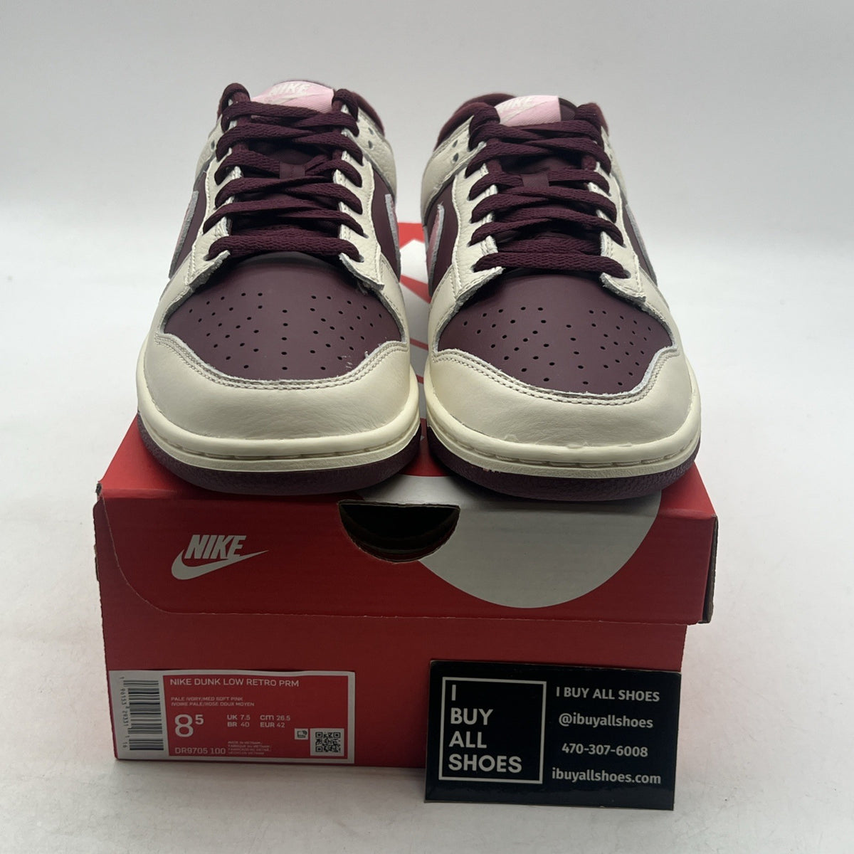Size 8.5 - Nike Dunk Low Premium Valentine's Day (DR9705-100)