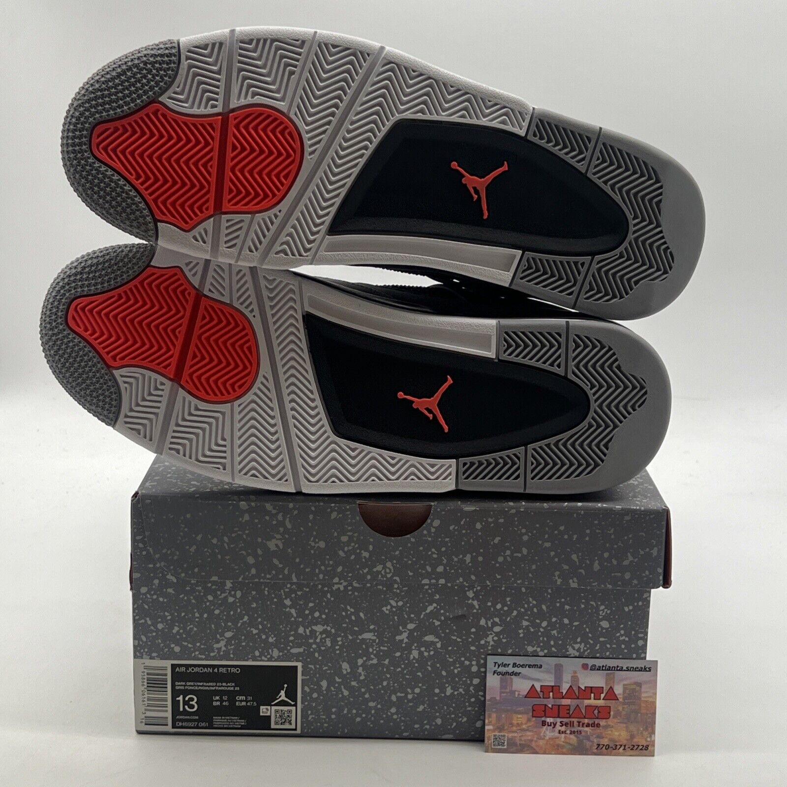Size 13 - Air Jordan 4 Retro Mid Infrared (DH6927-061)