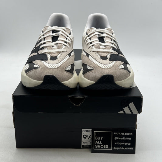 Size 9.5 - Adidas Lightblaze Alumina Black White (JH6944)