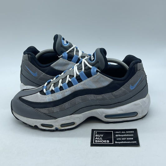 Size 9.5 - Nike Air Max 95 Cool Grey University Blue White (DM0011-003)