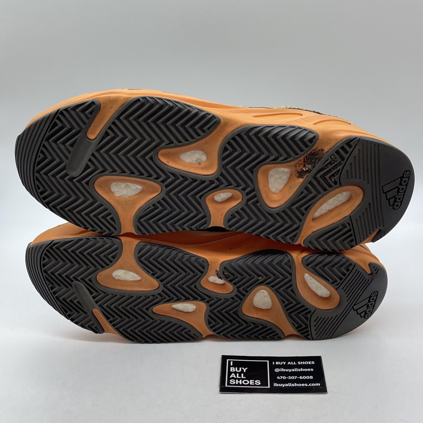 Size 12.5 - adidas Yeezy Boost 700 Enflame Amber Suede Leather (GW0297)